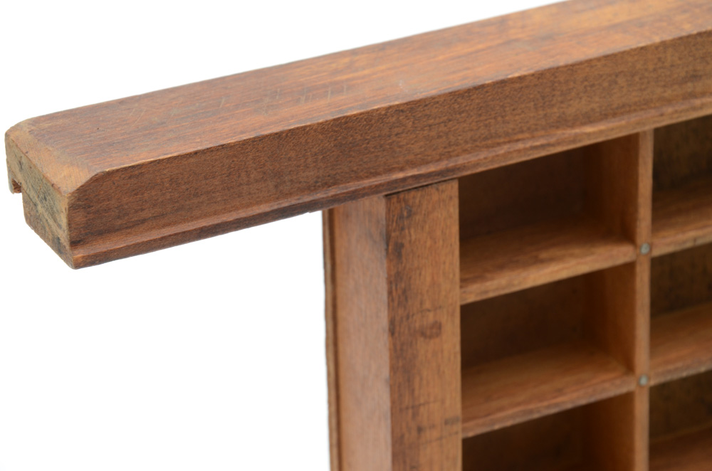 Antique Hamilton Mfg. Co. Printer's Drawer