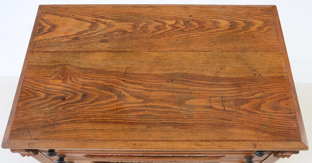 Antique General Store Spool Cabinet