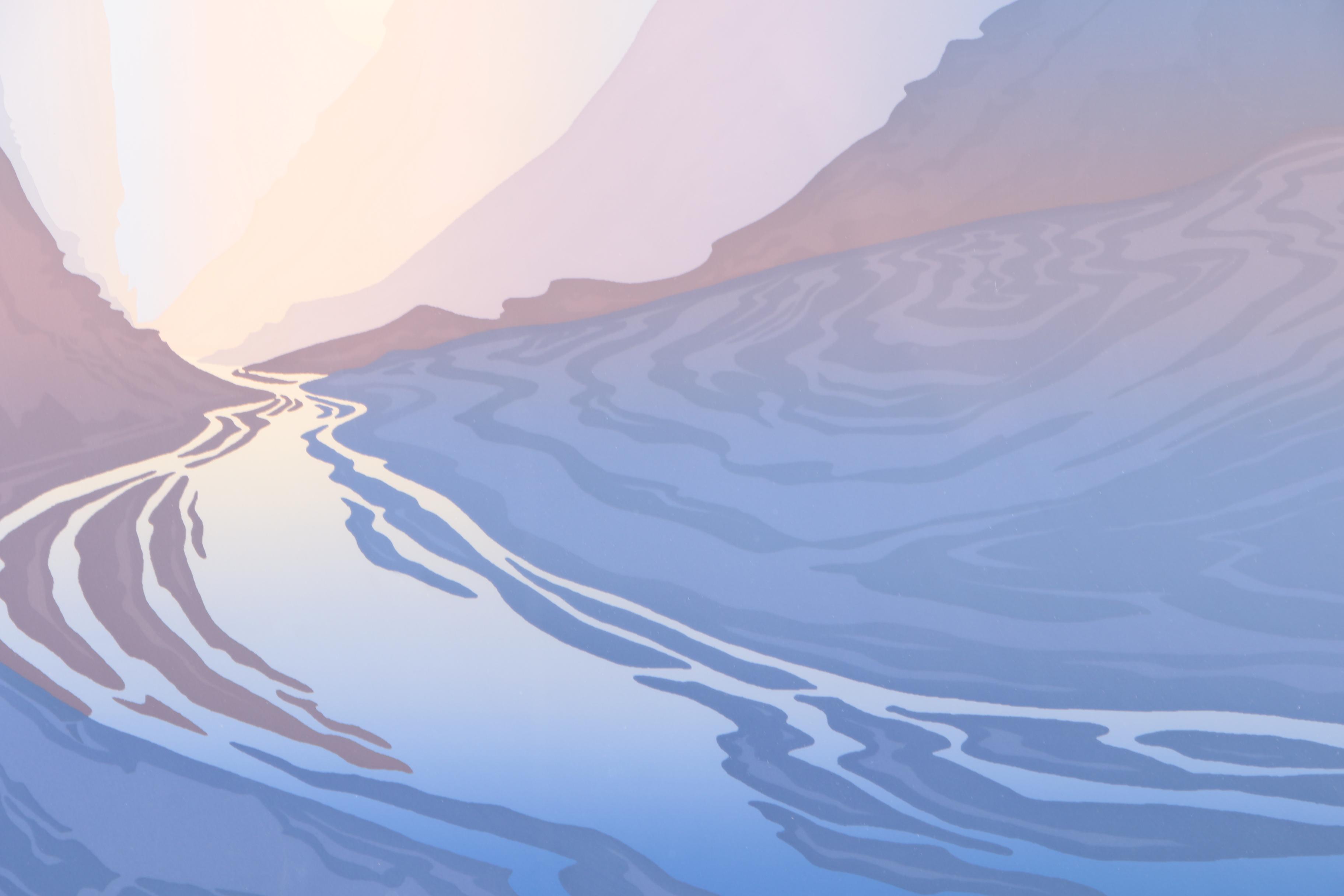 Ron Hoeksema Limited Edition Serigraph "Canyon Passage"