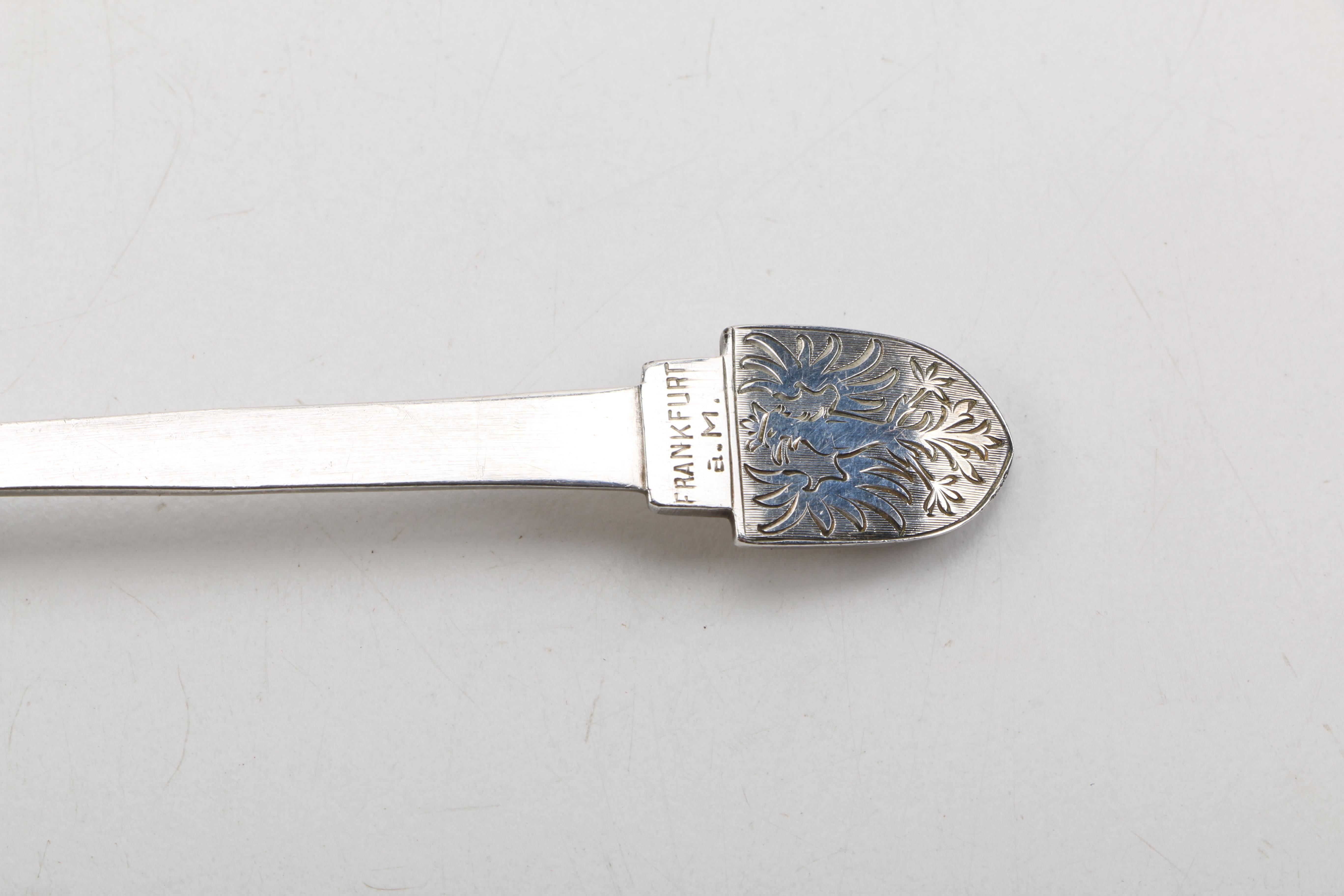 Sterling and 800 Silver Spoons Featuring Franz Bahner