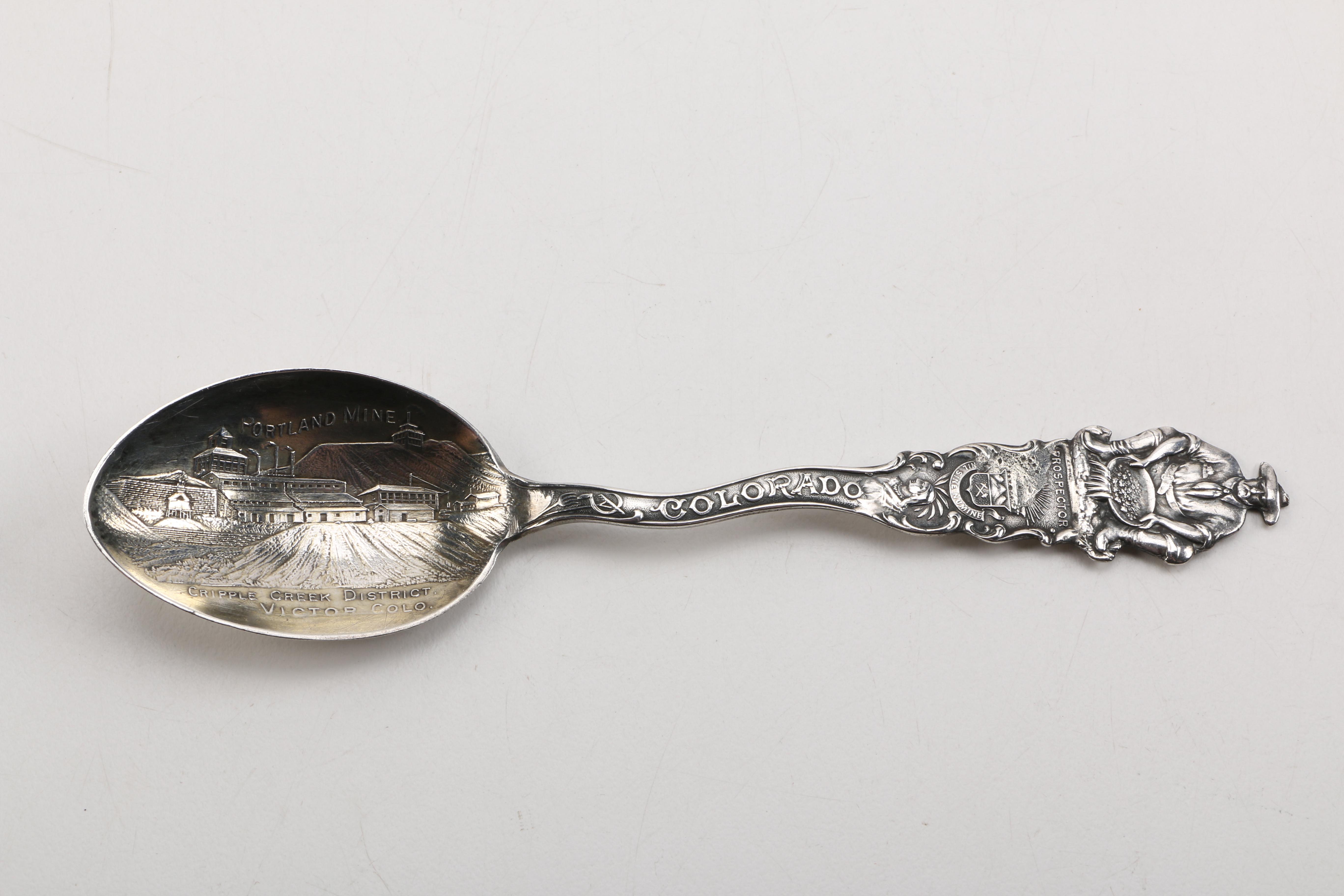 Sterling and 800 Silver Spoons Featuring Franz Bahner
