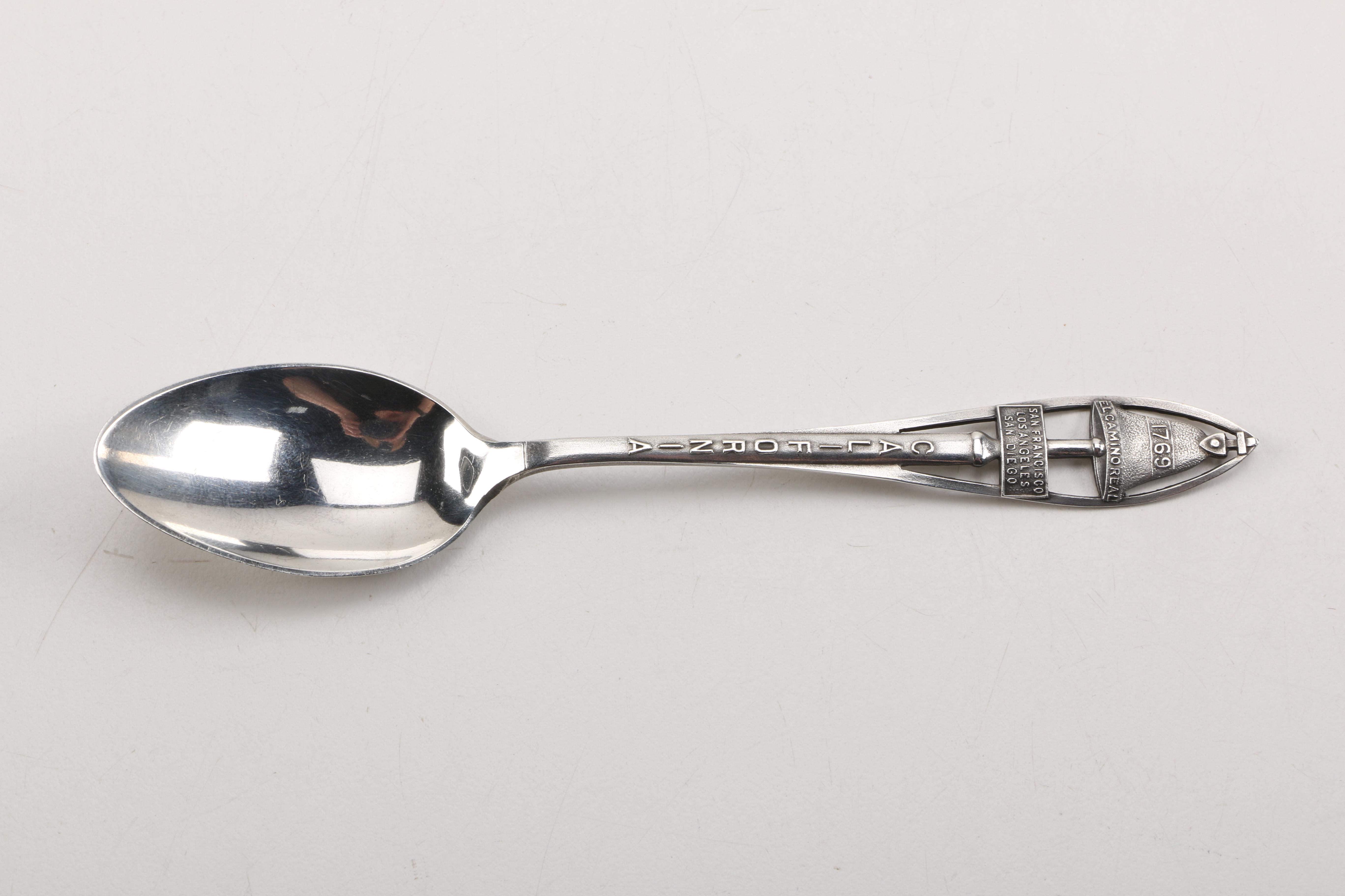 Sterling and 800 Silver Spoons Featuring Franz Bahner