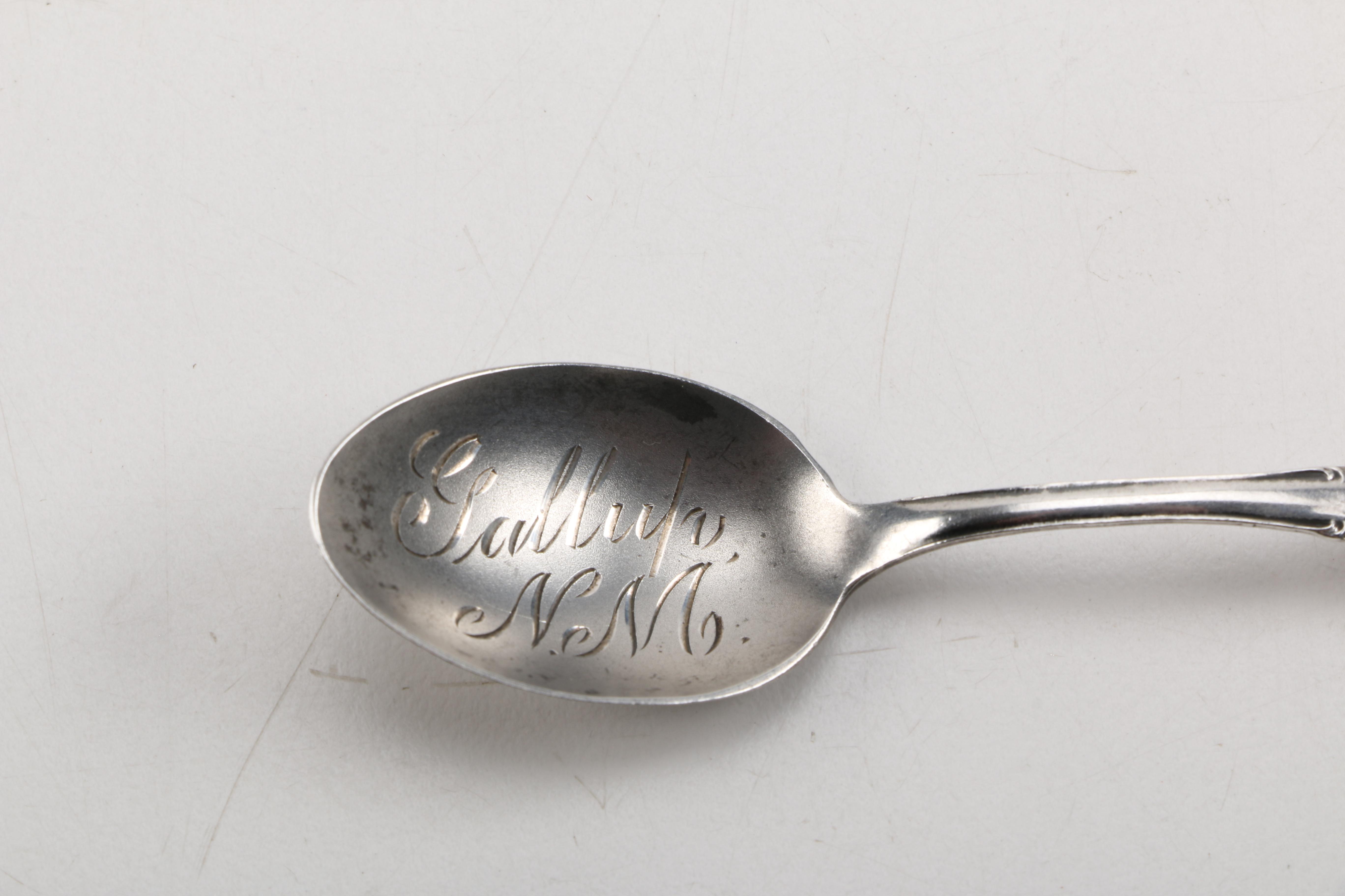 Sterling and 800 Silver Spoons Featuring Franz Bahner
