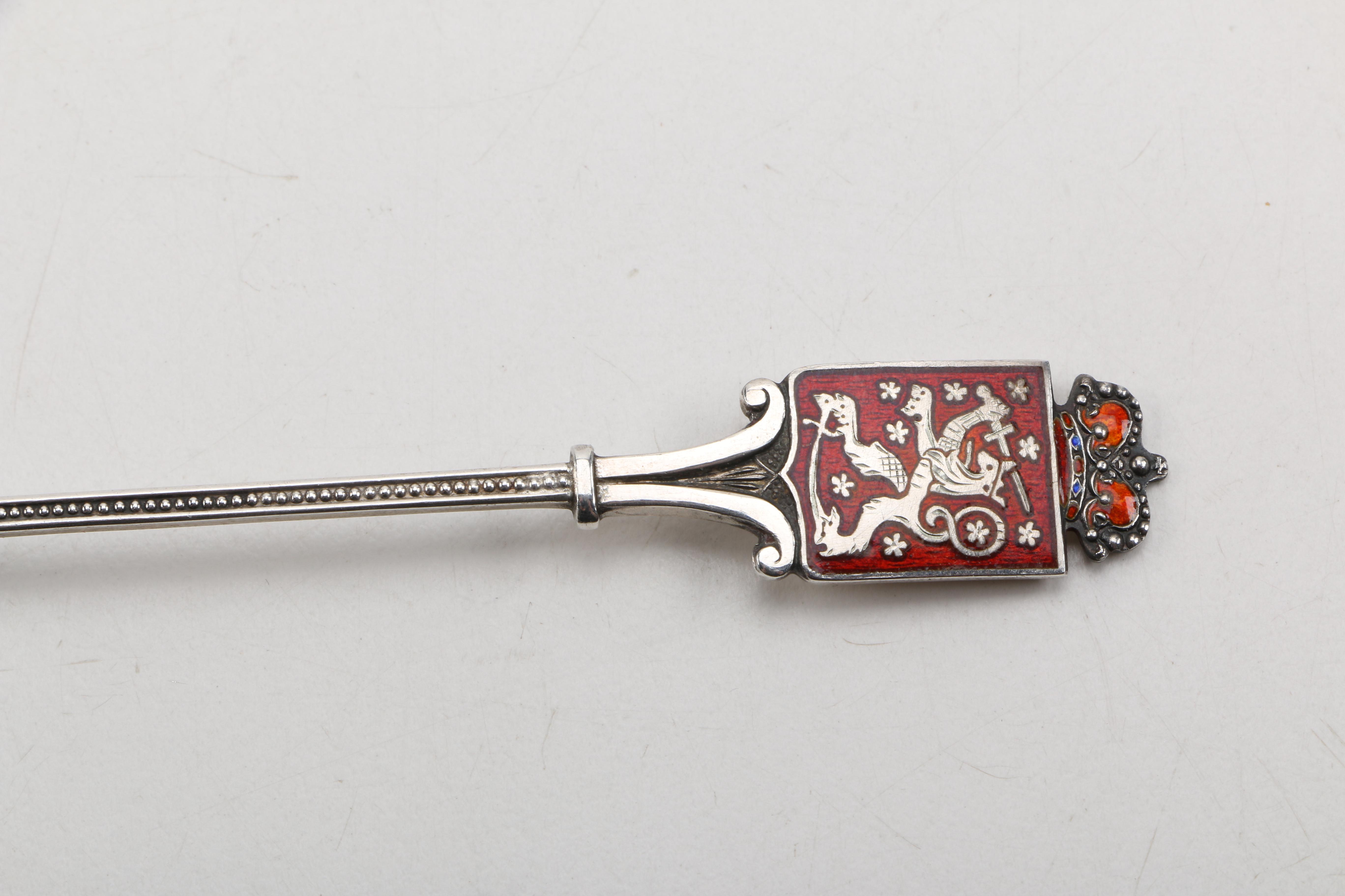 Sterling and 800 Silver Spoons Featuring Franz Bahner