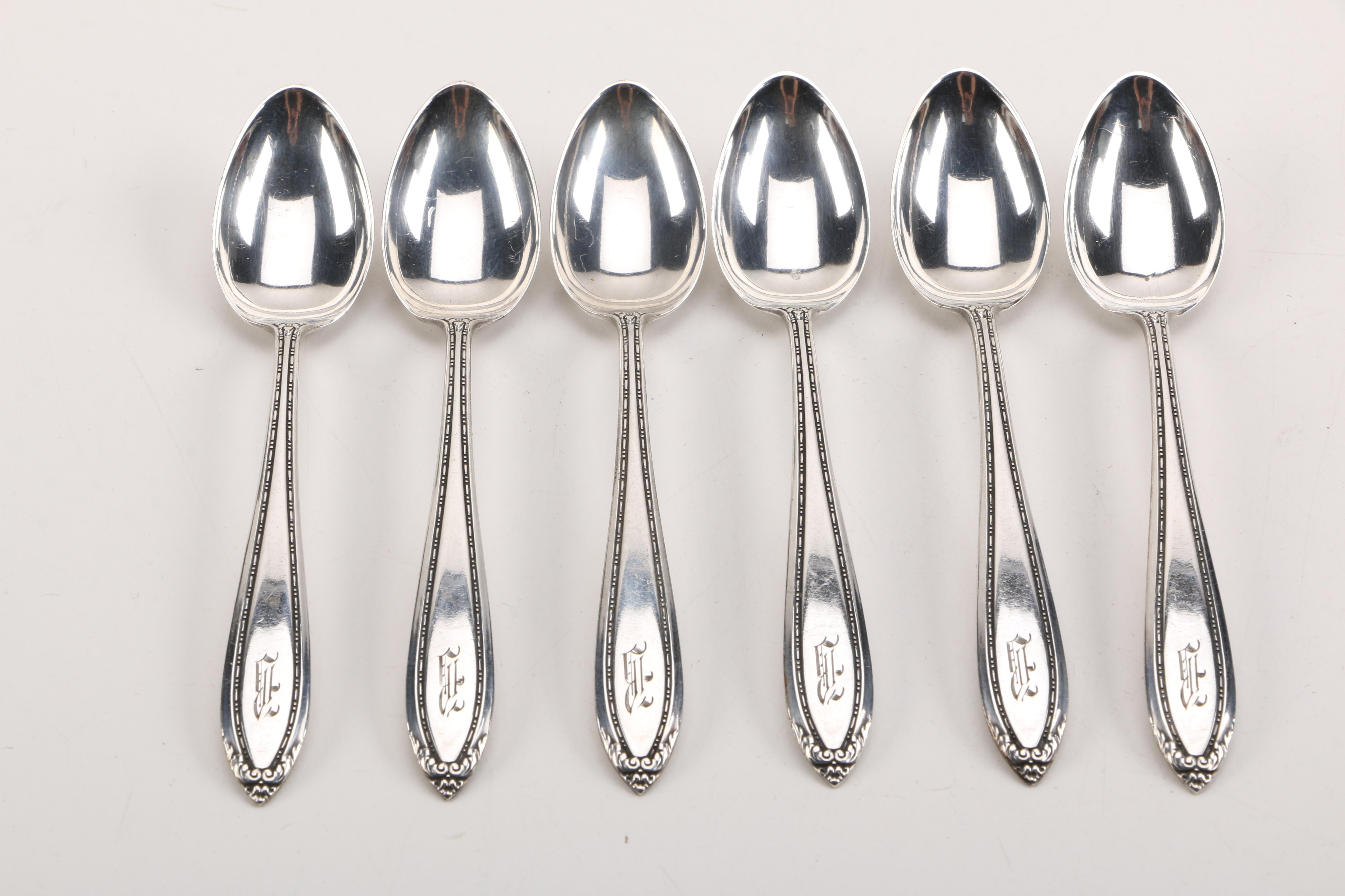 Sterling and 800 Silver Spoons Featuring Franz Bahner