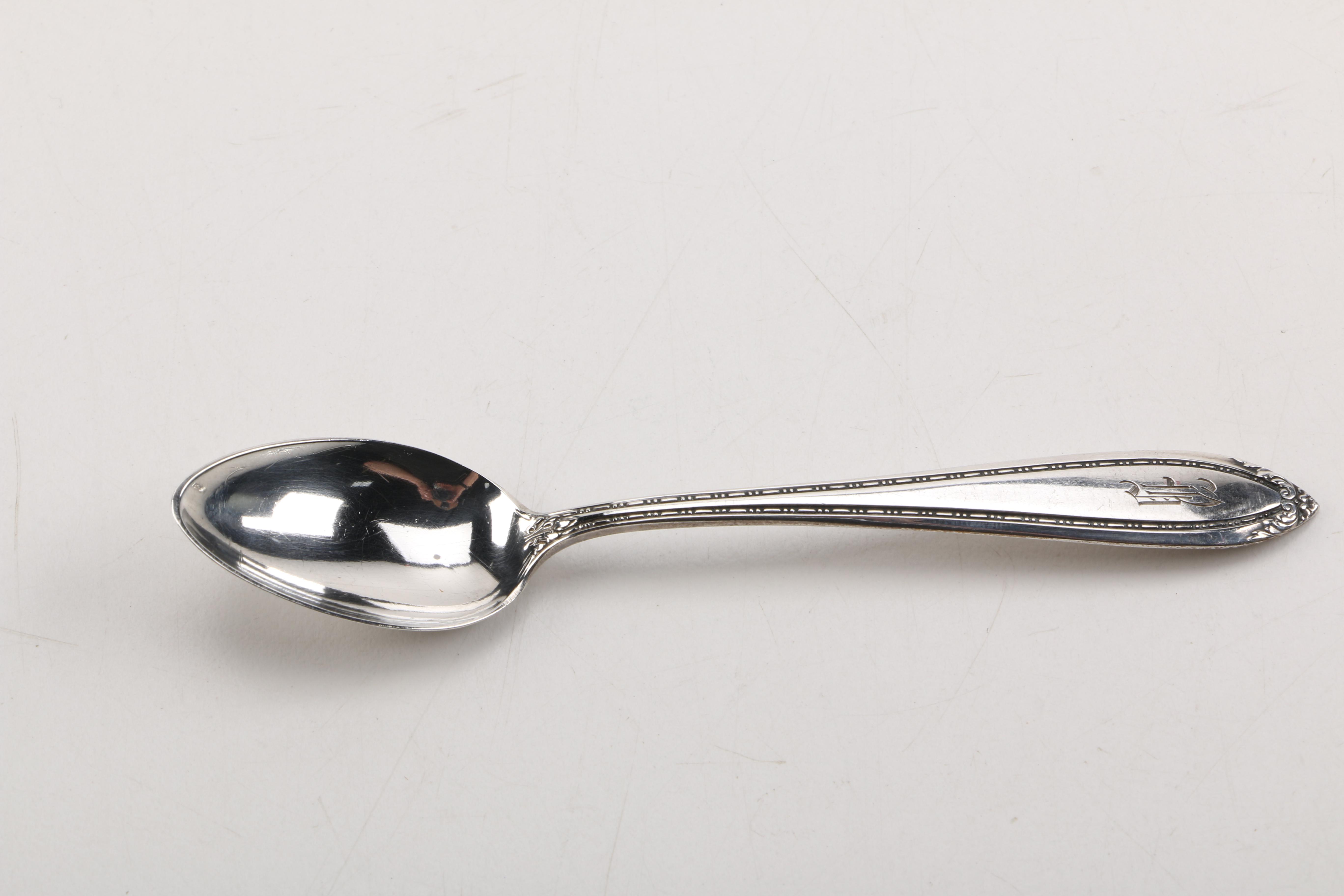 Sterling and 800 Silver Spoons Featuring Franz Bahner