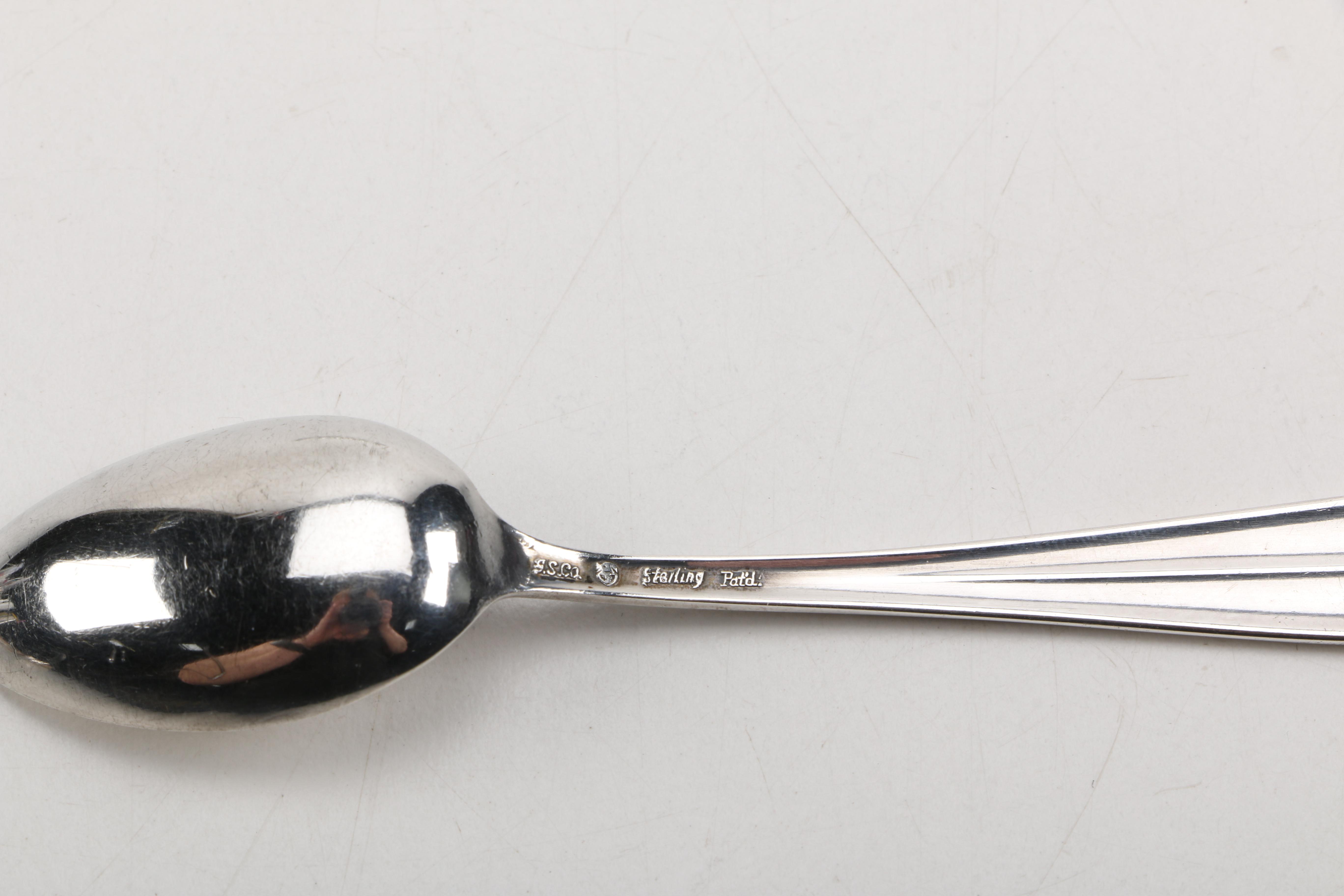 Sterling and 800 Silver Spoons Featuring Franz Bahner