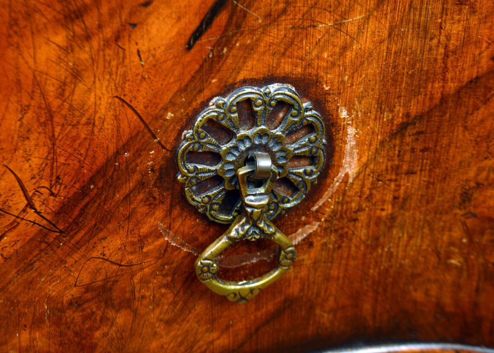 Antique Queen Anne Style Walnut Burl Highboy