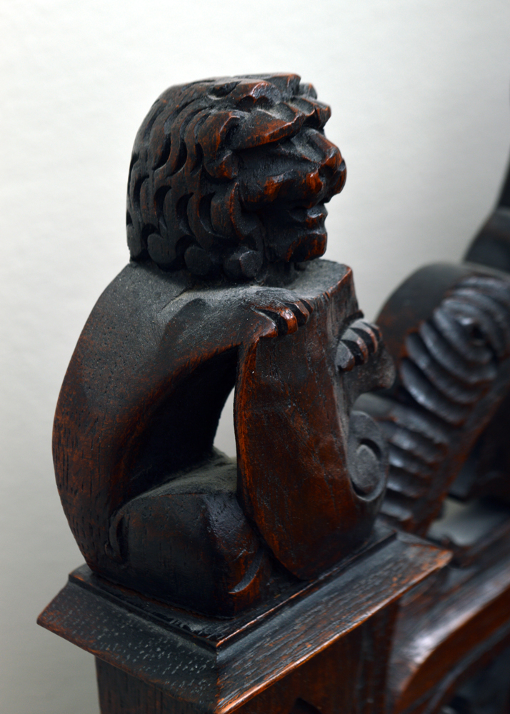 Early 20th C. Gothic Revival Style Armchair