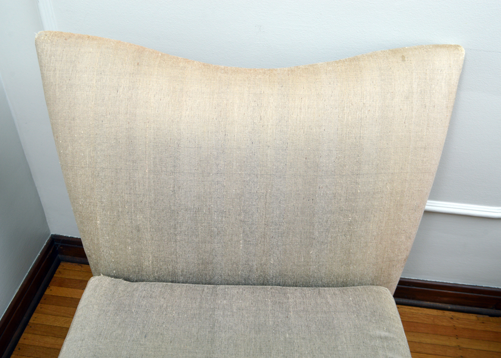 Upholstered Slipper Chair