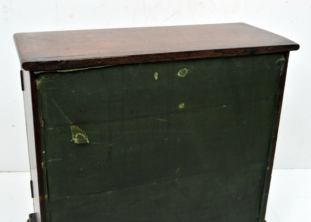 Antique Tiger Oak Apothecary Cabinet