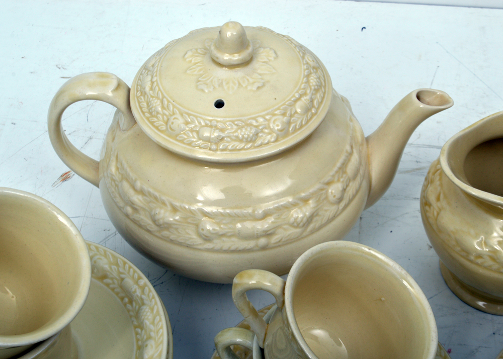 Adams "Della Robia" Titan Ware English Tea Service C.1922-30
