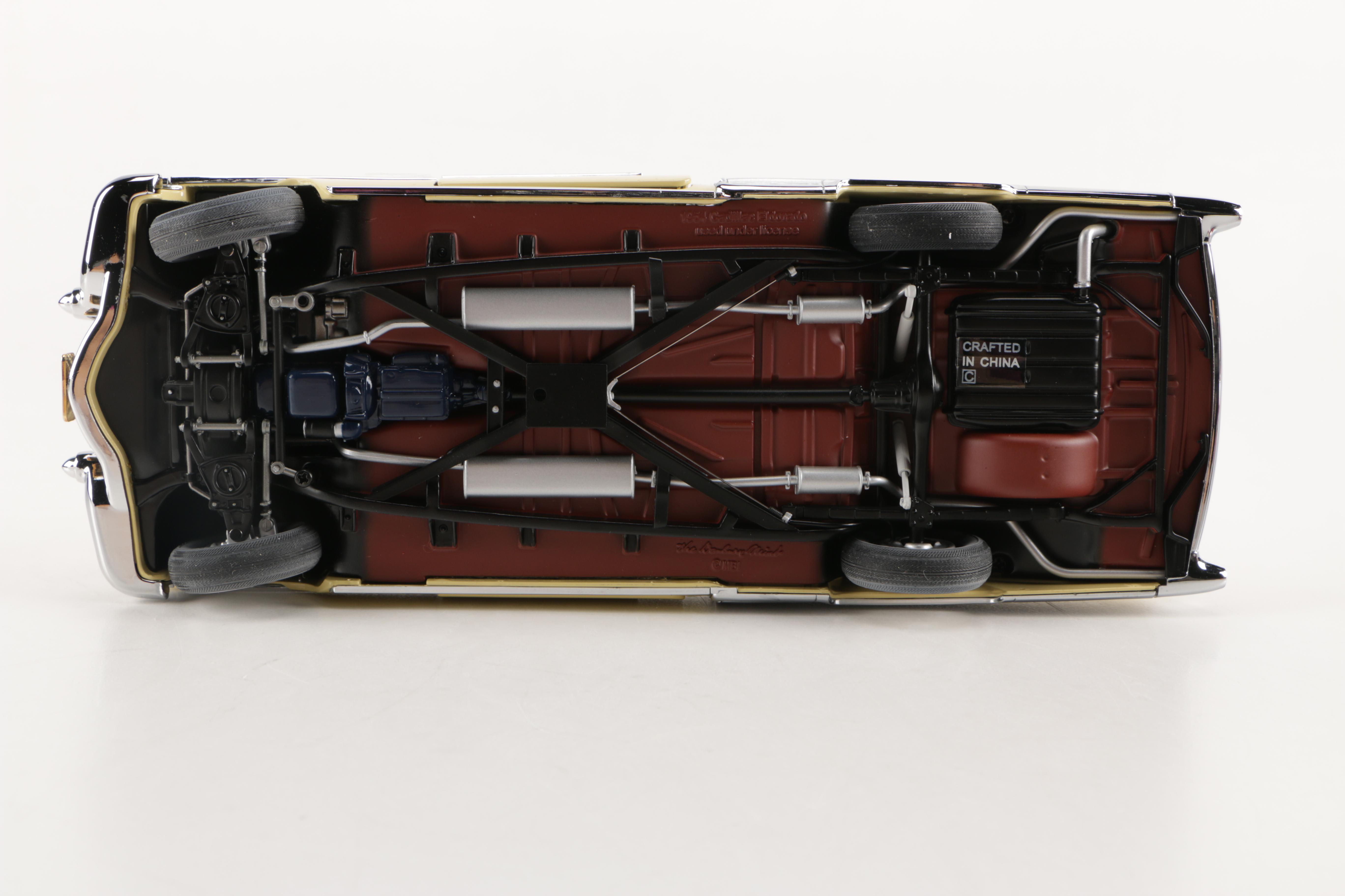 Danbury Mint Die-Cast Cars including "1959 Cadillac Series 62"