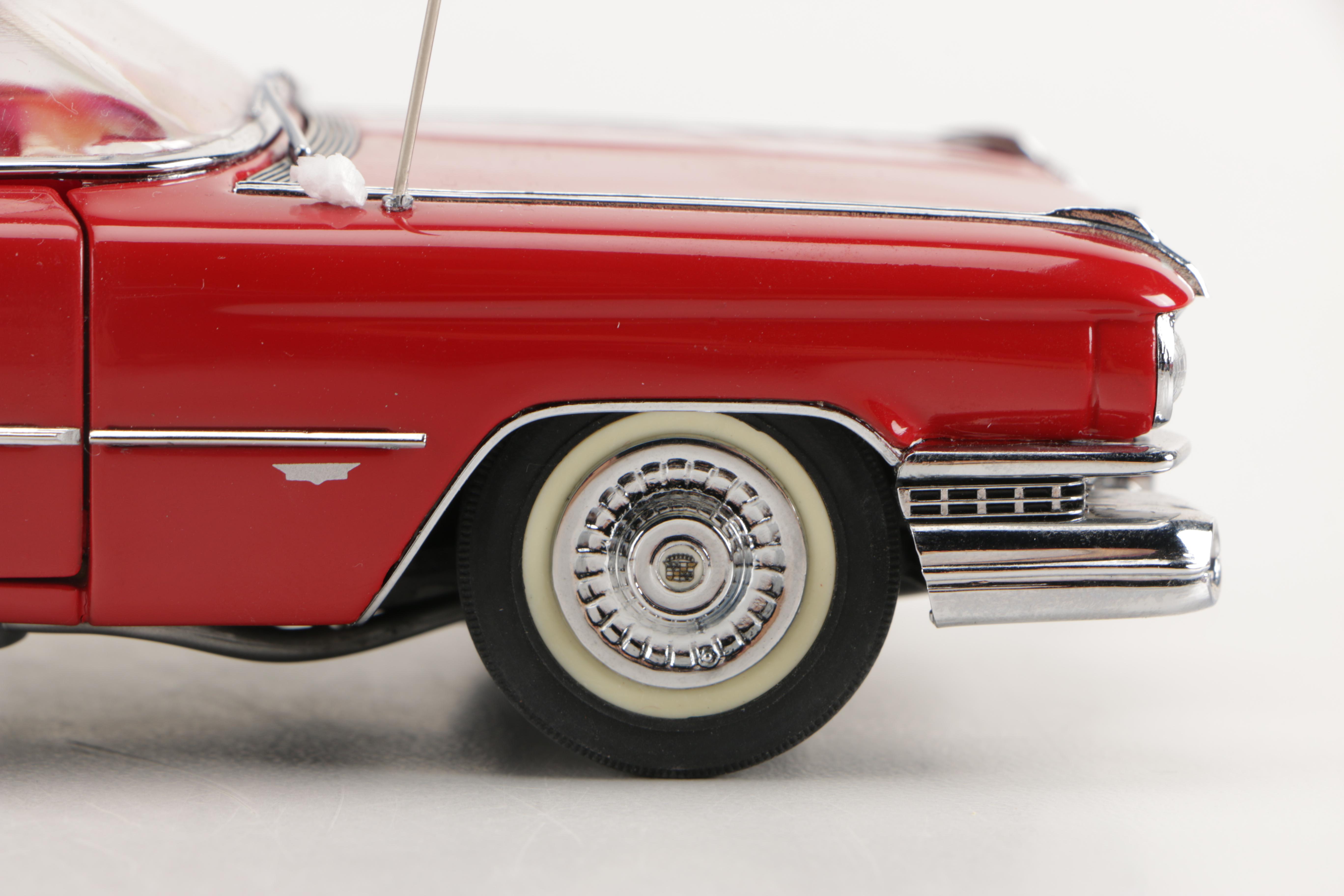 Danbury Mint Die-Cast Cars including "1959 Cadillac Series 62"