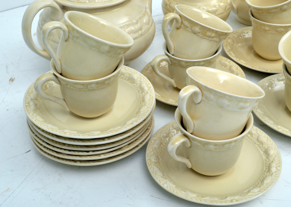 Adams "Della Robia" Titan Ware English Tea Service C.1922-30