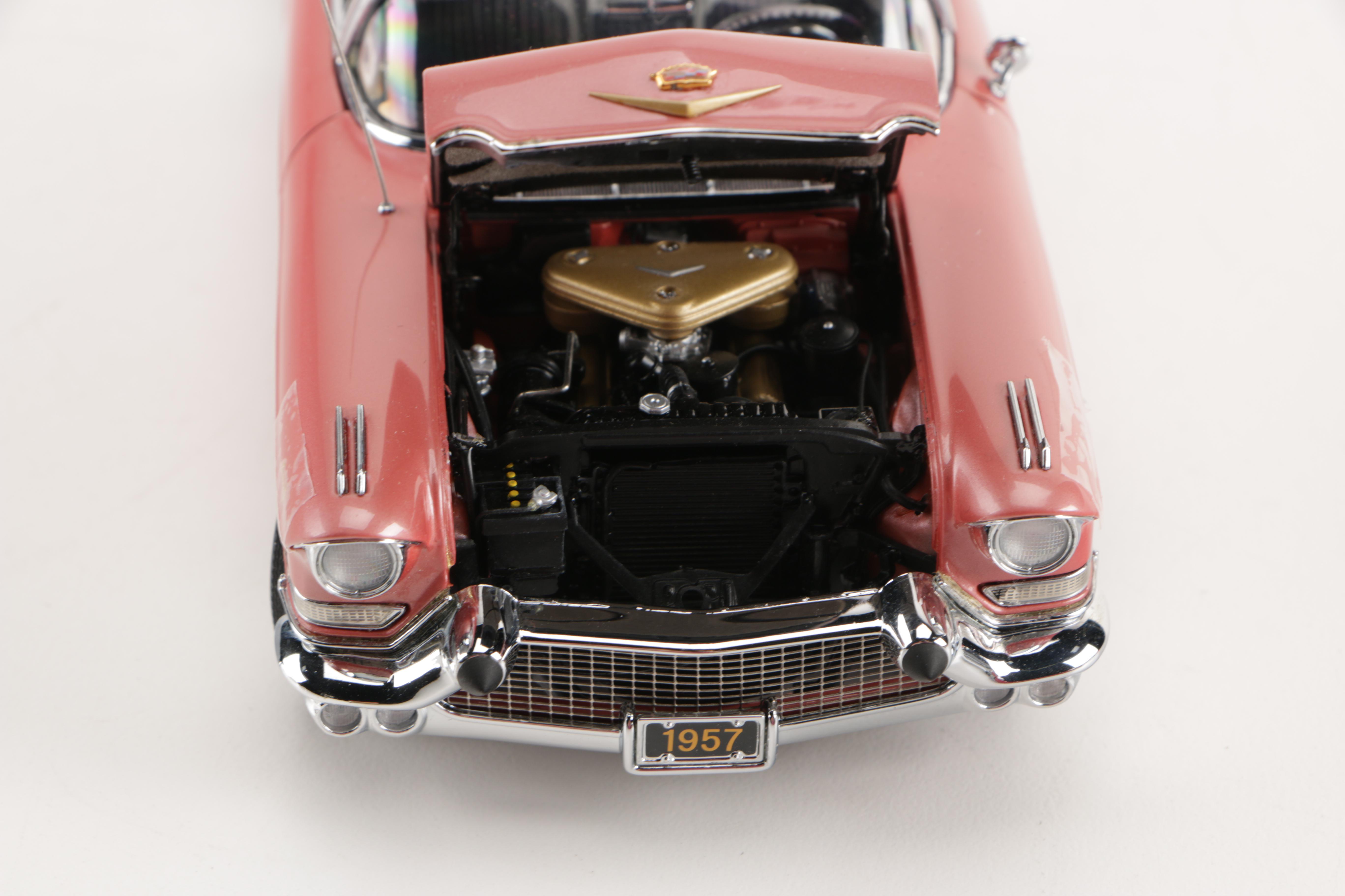 Danbury Mint Die-Cast Cars including "1959 Cadillac Series 62"