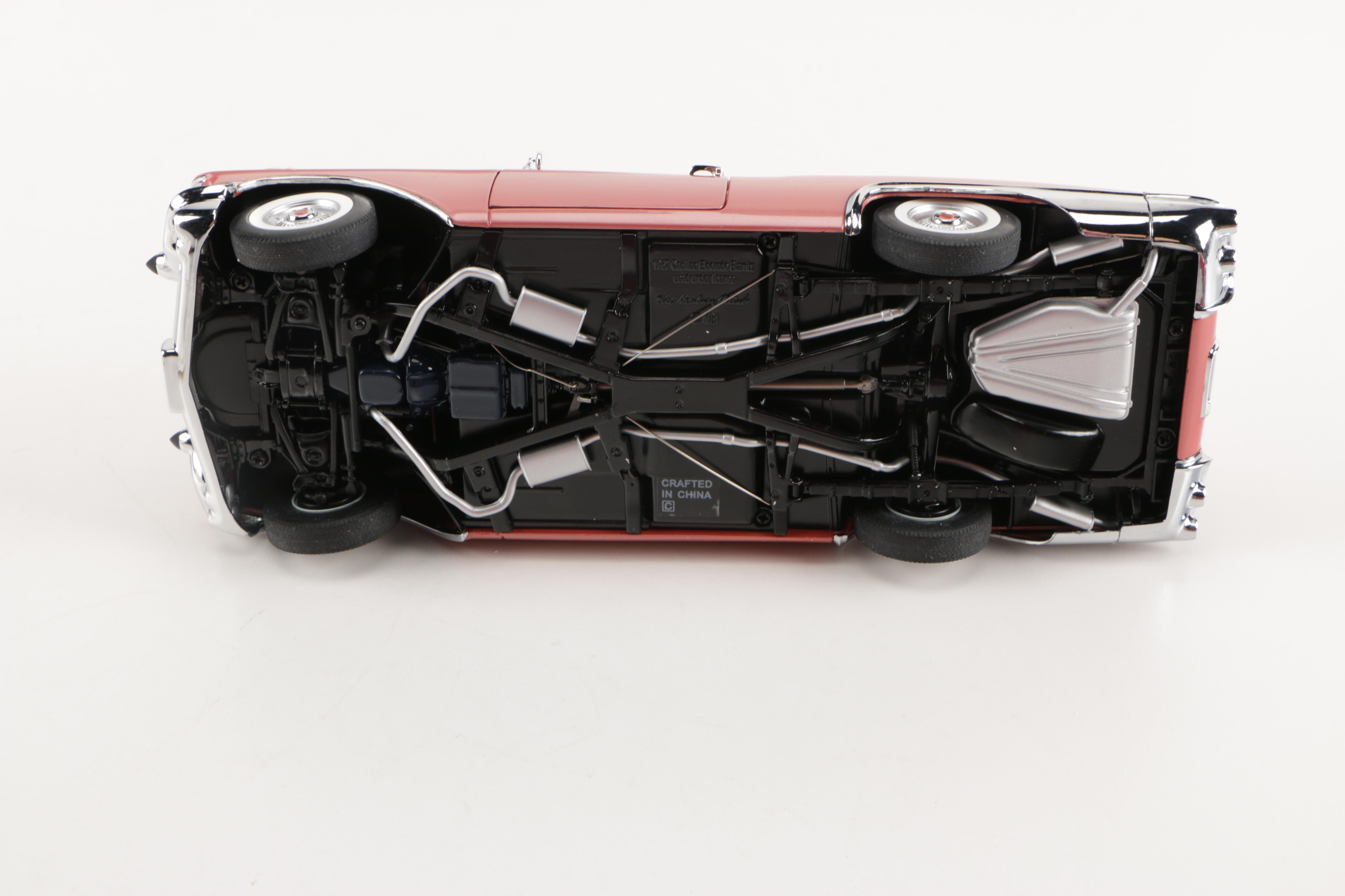 Danbury Mint Die-Cast Cars including "1959 Cadillac Series 62"