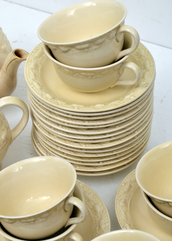 Adams "Della Robia" Titan Ware English Coffee Service C.1922-30