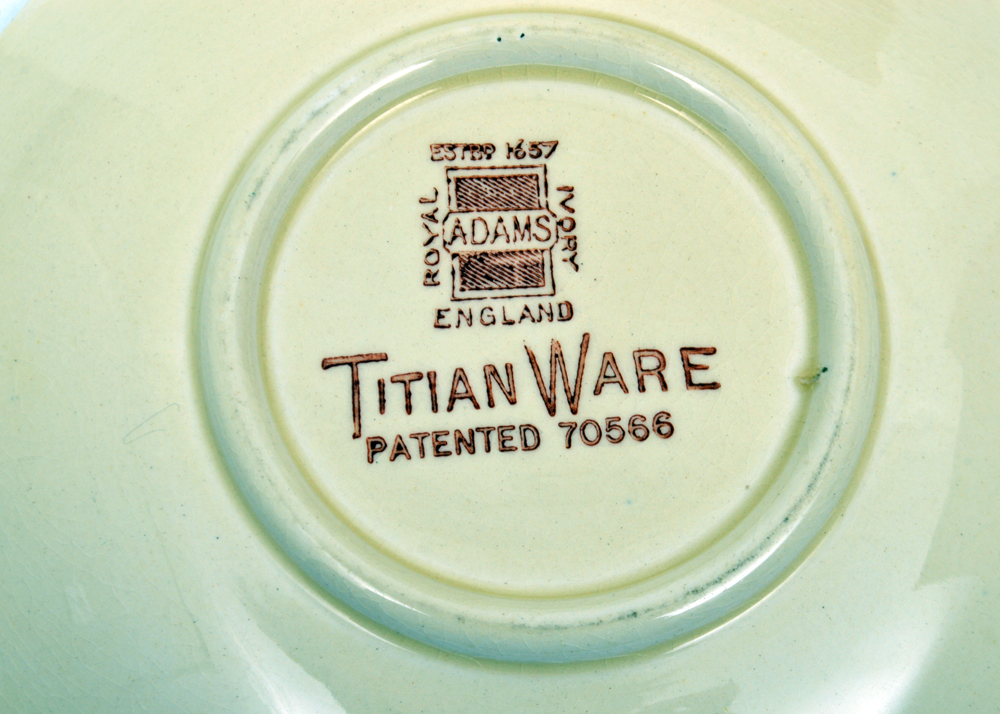 Adams "Della Robia" Titan Ware English Coffee Service C.1922-30