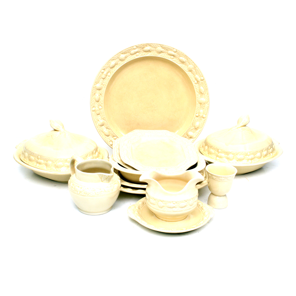 Adams "Della Robia" Titan Ware English Serving Pieces C.1922-30