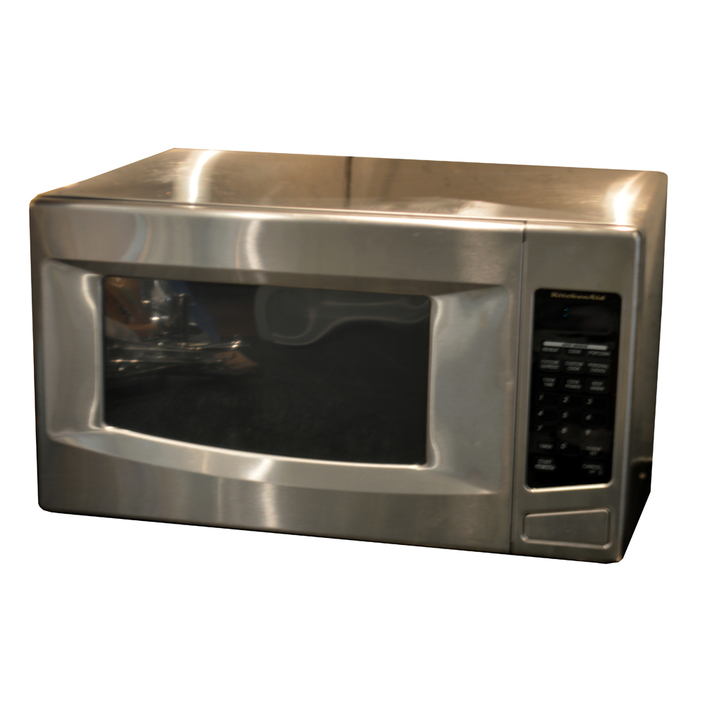Stainless Steel Kitchen Aid Microwave