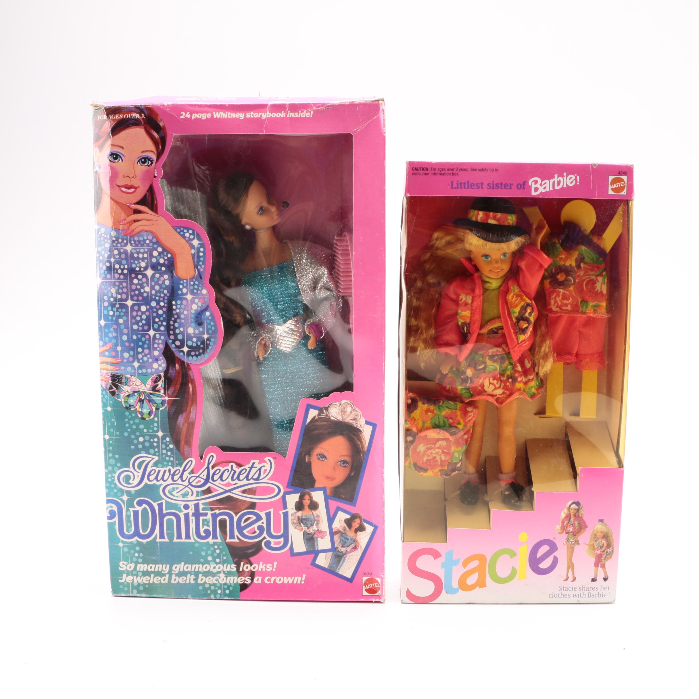 Barbie Whitney and Stacie Dolls