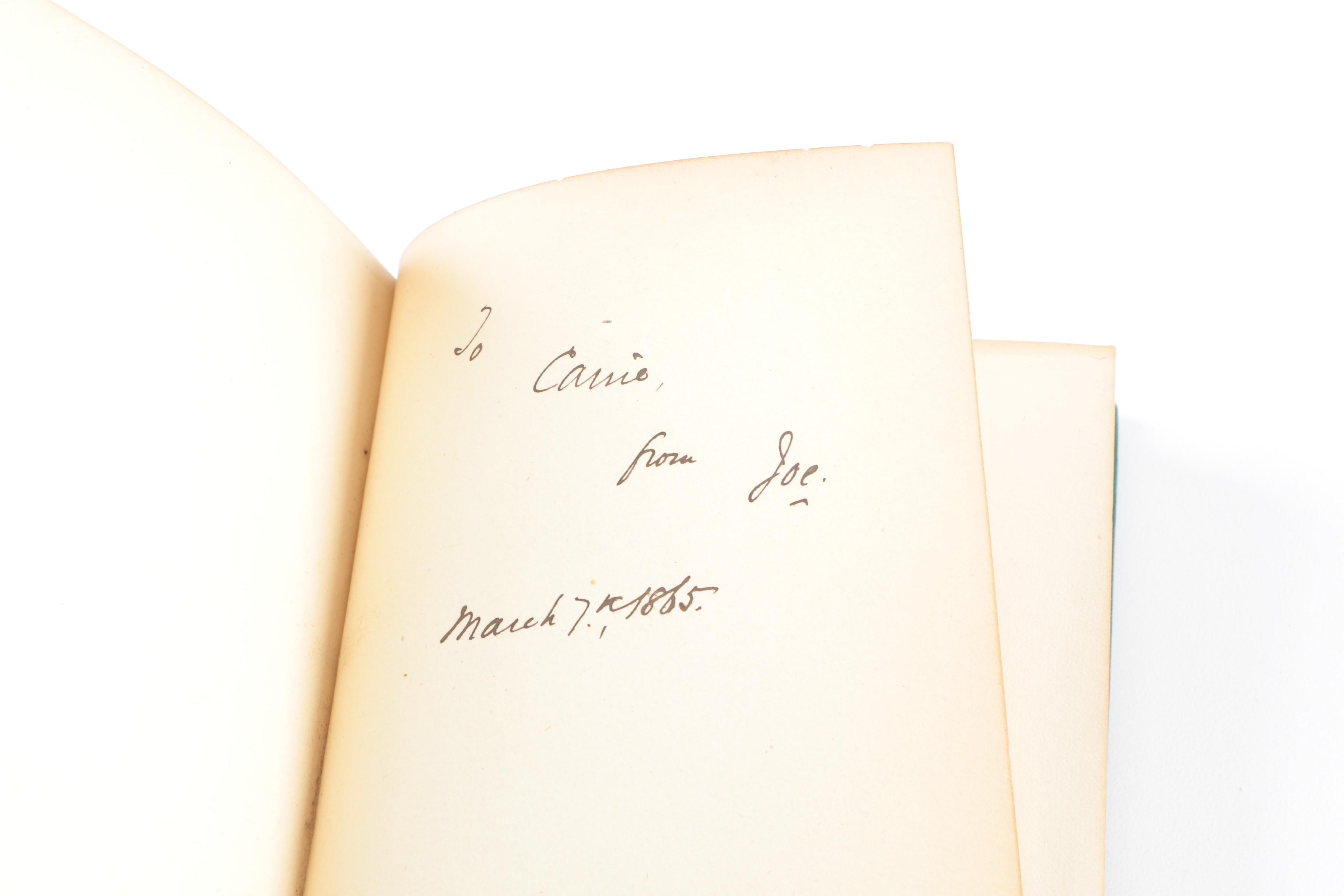 1865 Three Volume Set of "Vanity Fair" by William Makepeace Thackeray