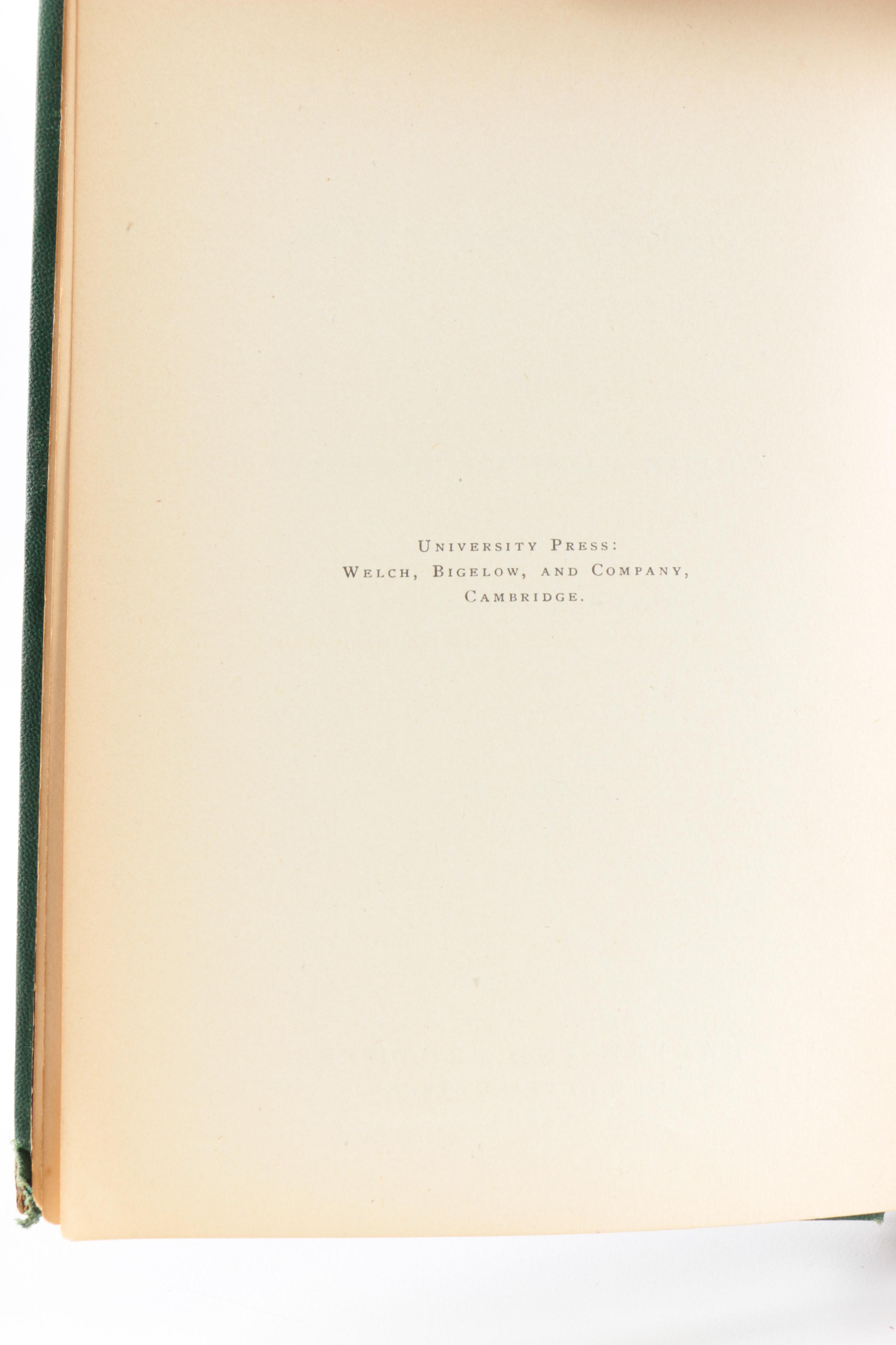 1865 Three Volume Set of "Vanity Fair" by William Makepeace Thackeray