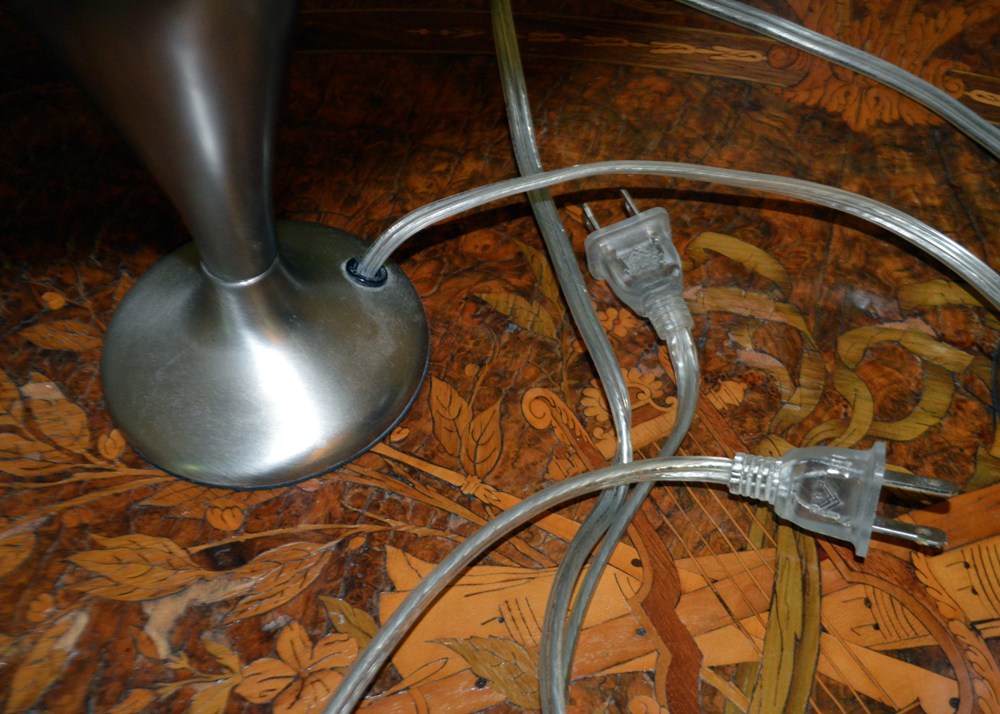 Brushed Nickel Accent Lamps