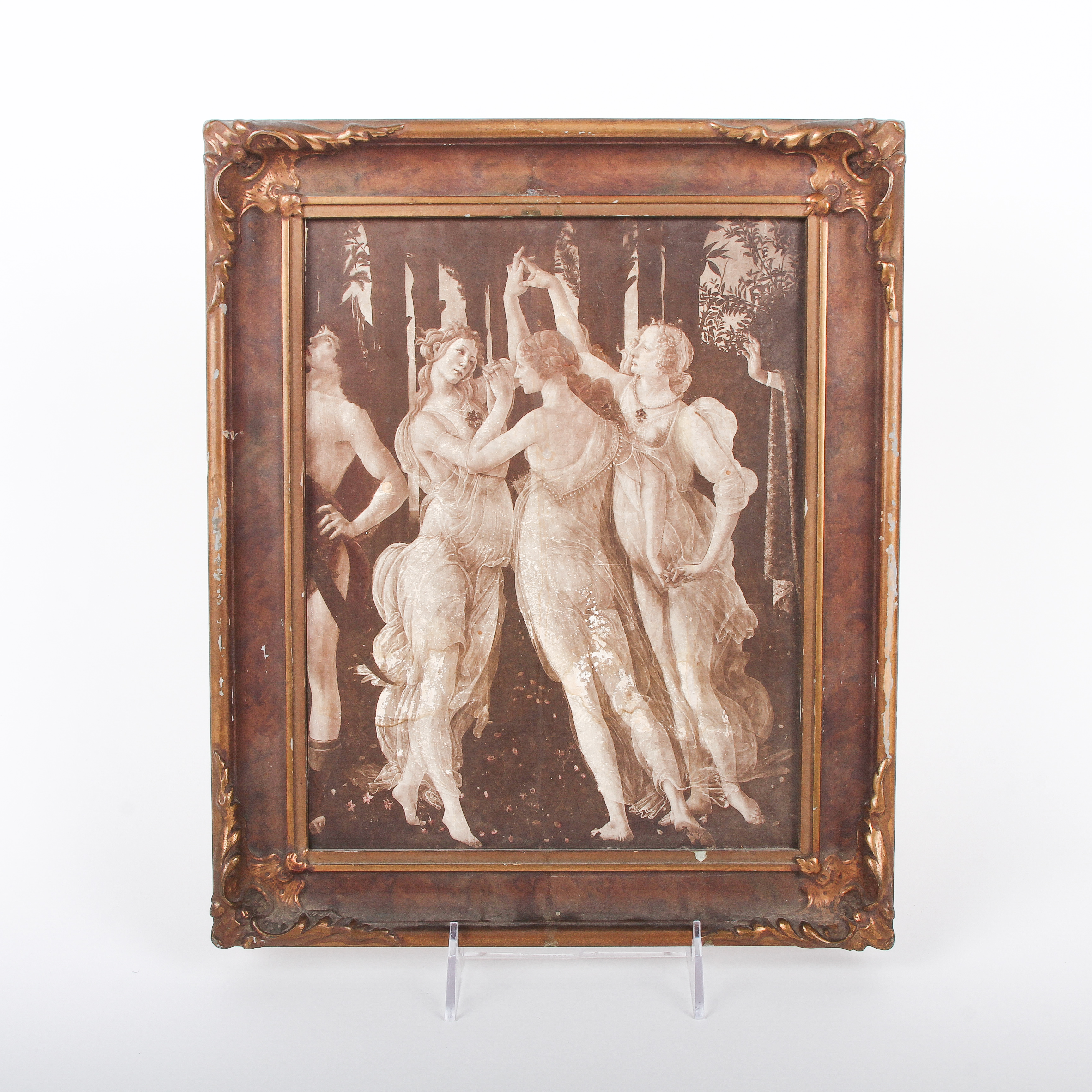 Reproduction Lithograph After Sandro Botticelli Detail from "La Primavera"