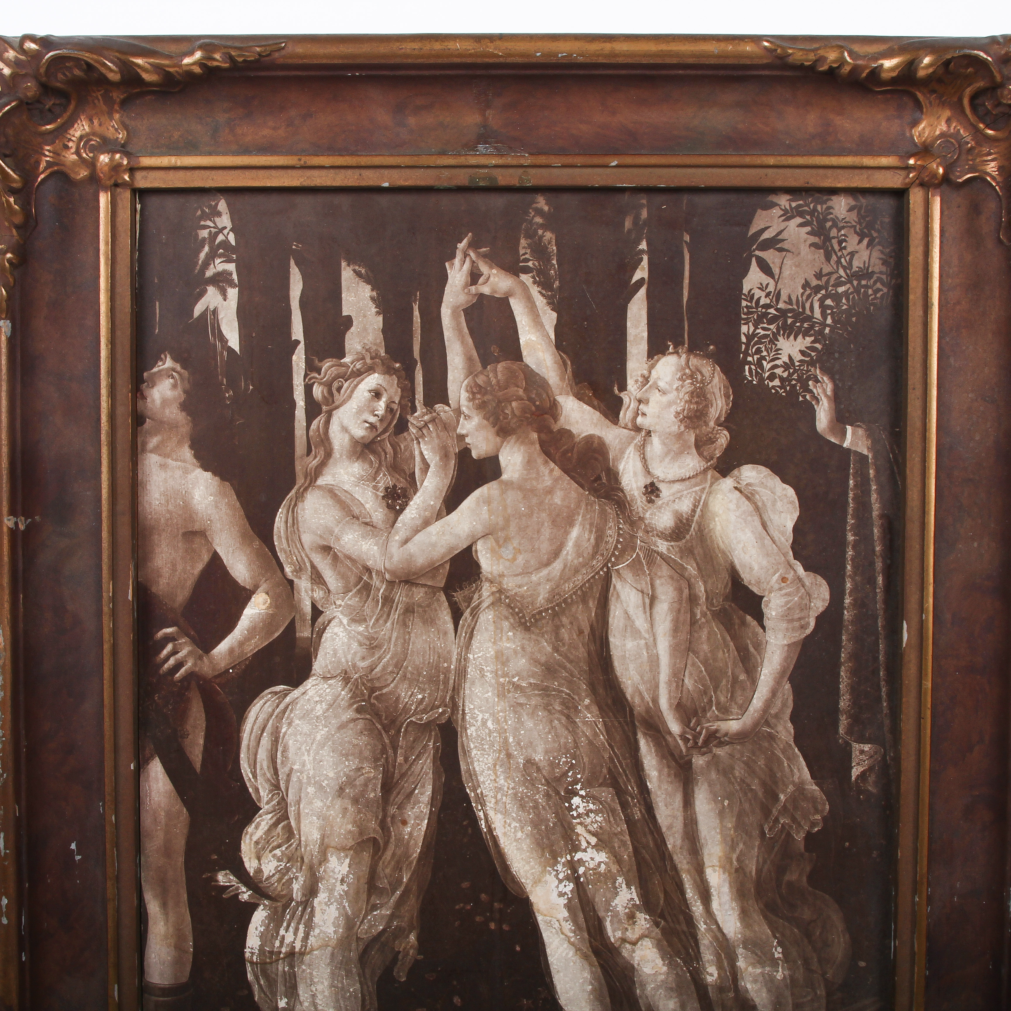 Reproduction Lithograph After Sandro Botticelli Detail from "La Primavera"