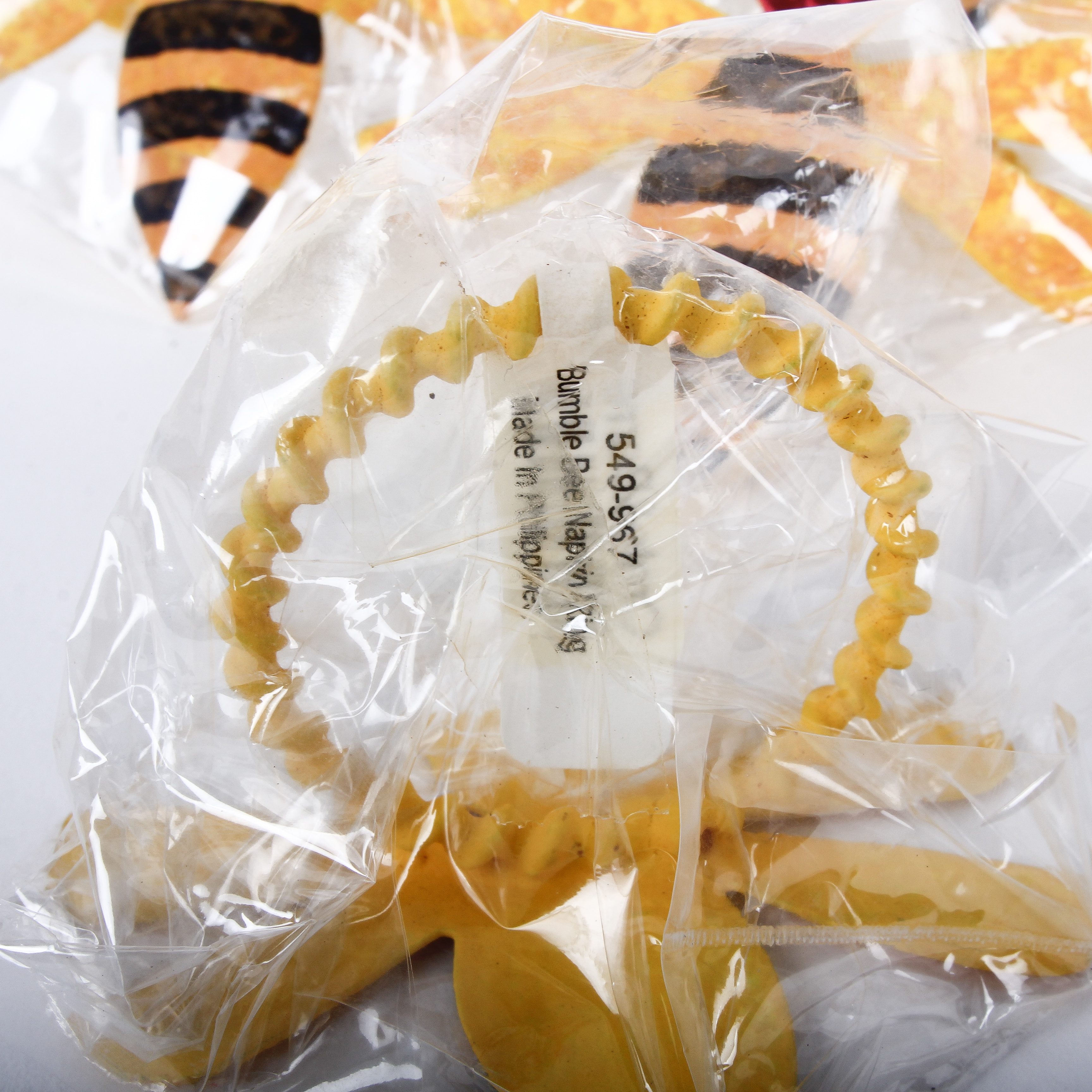 Bumble Bee Napkin Rings