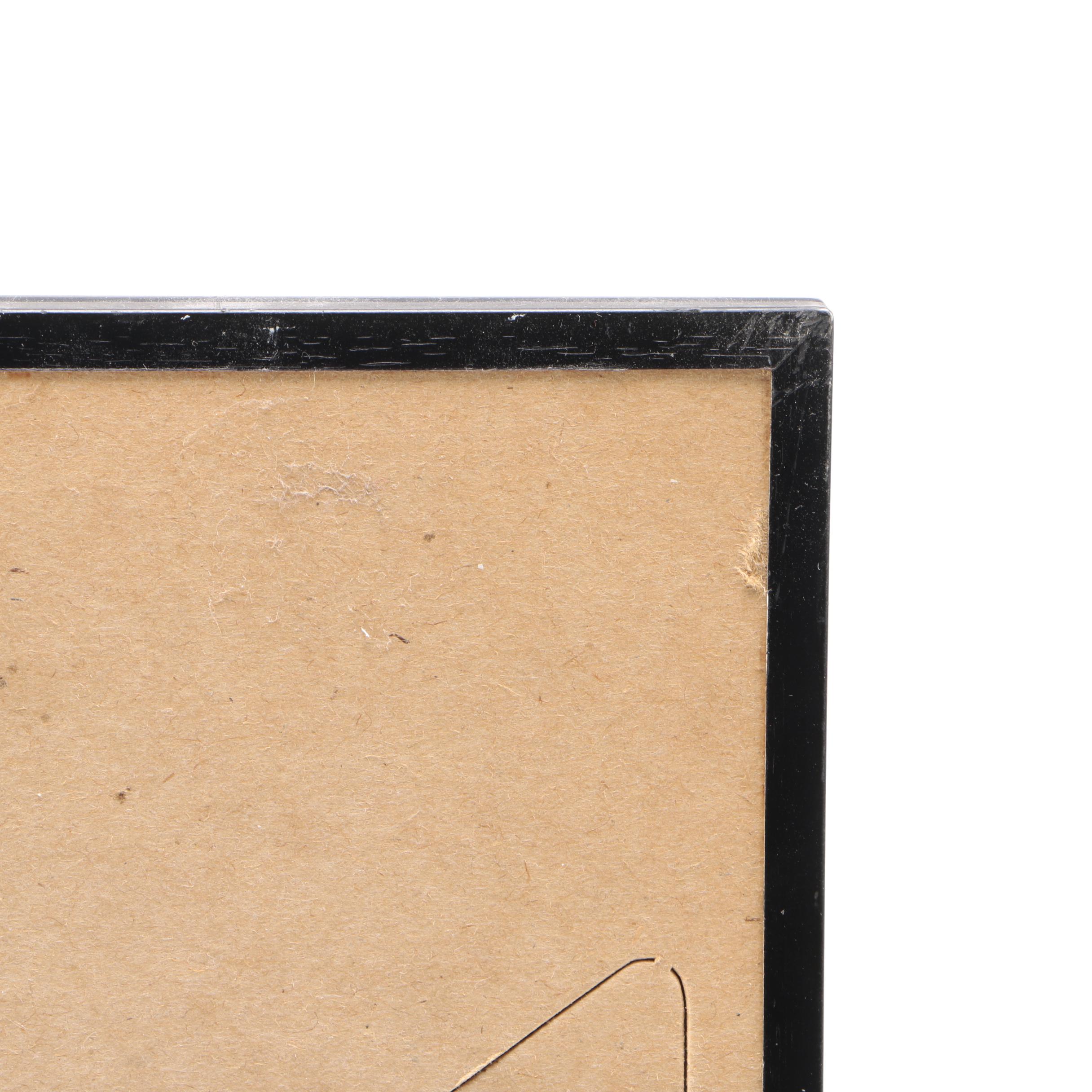 Framed Bicentennial Coins and Currency