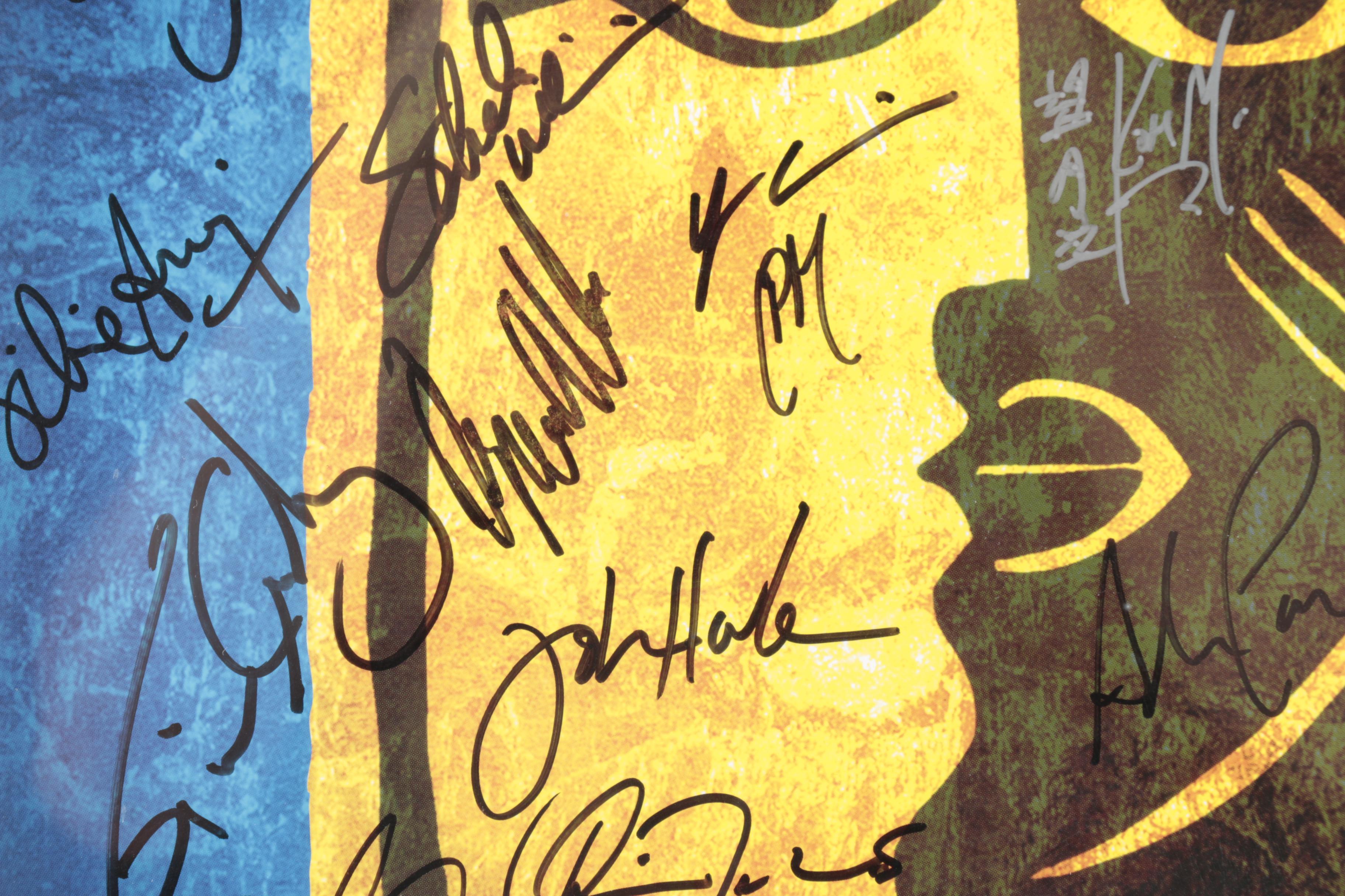 Cast Signed Aida Broadway Poster