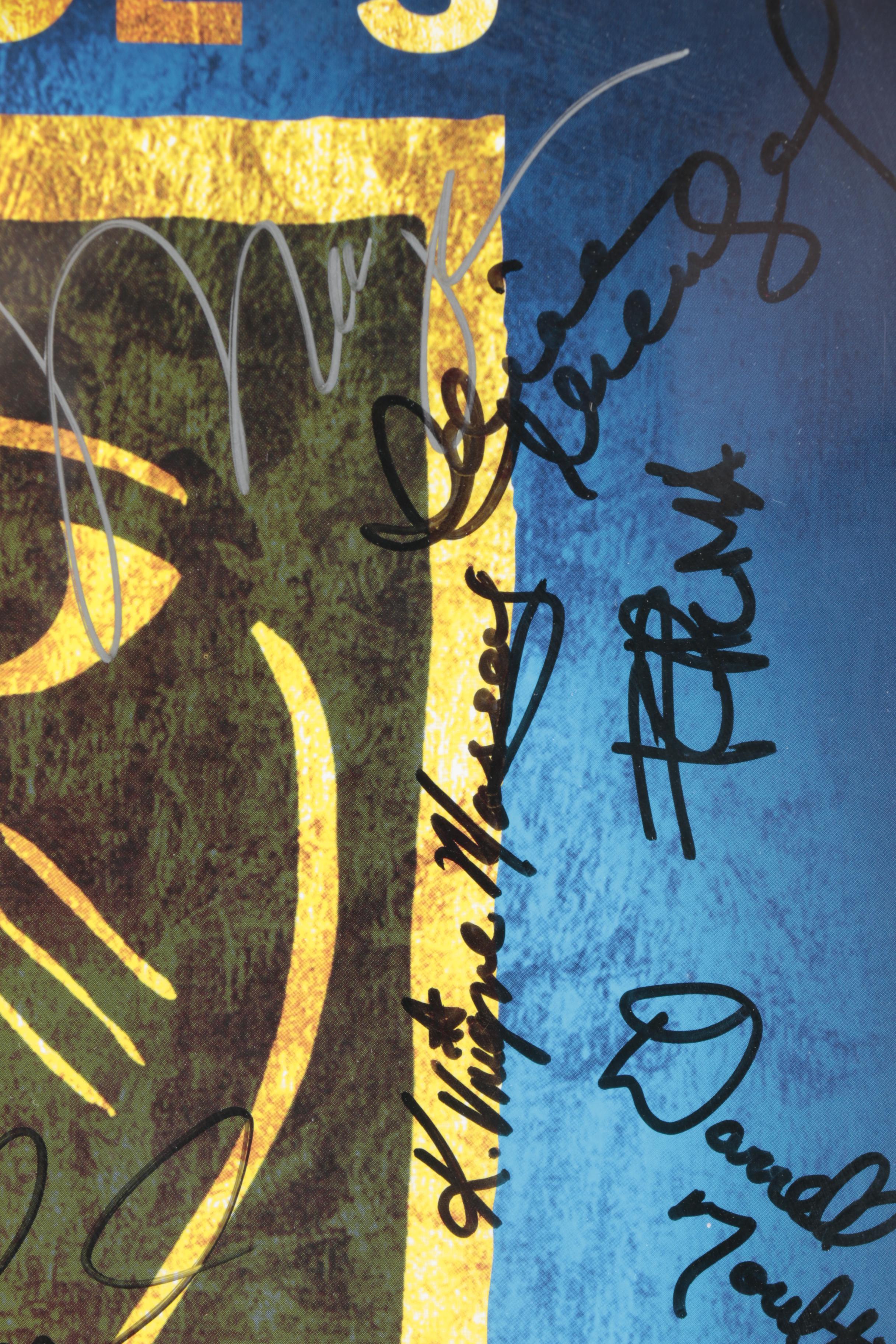 Cast Signed Aida Broadway Poster