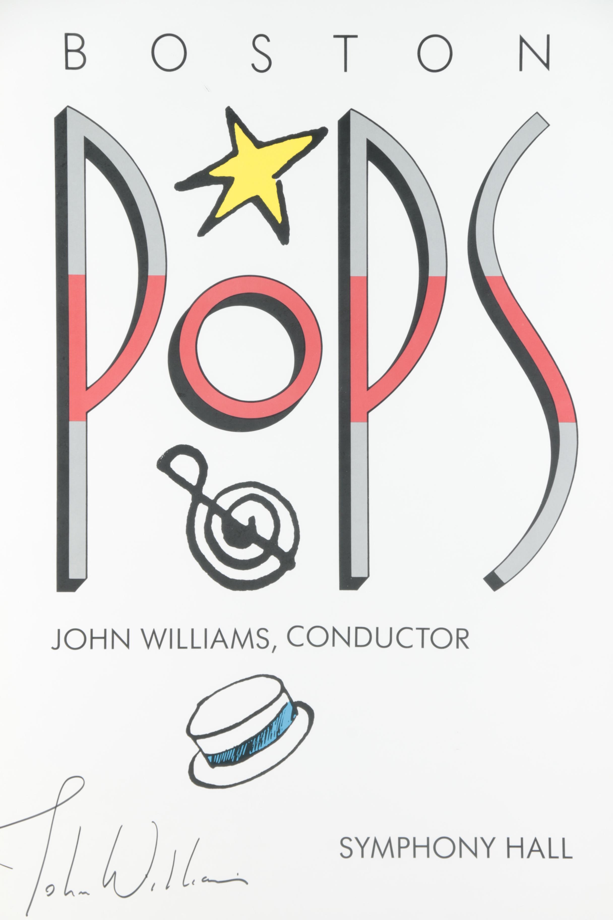 Lithograph Poster for the Boston Pops