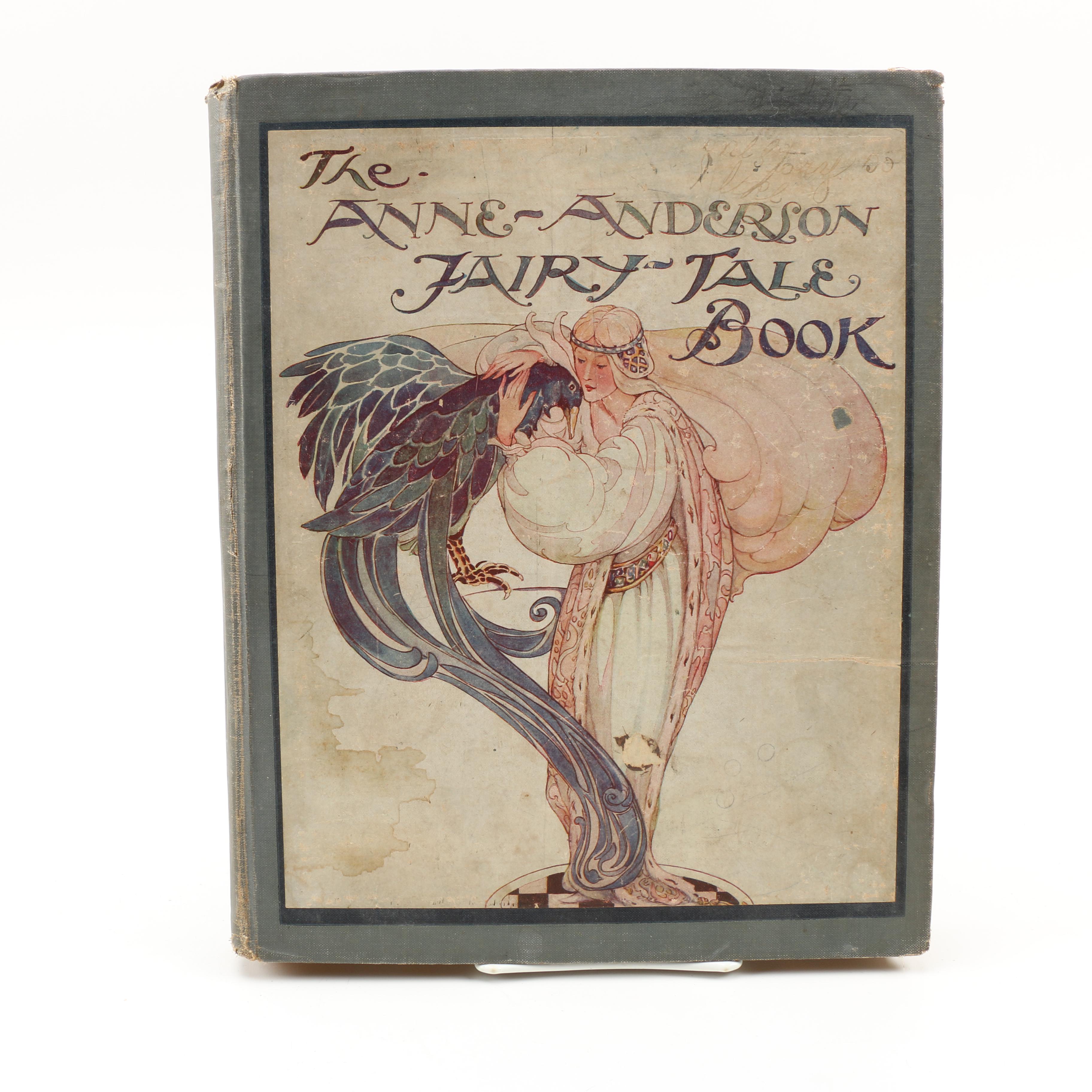 1926 "The Anne-Anderson Fairy-Tale Book" Children's Storybook