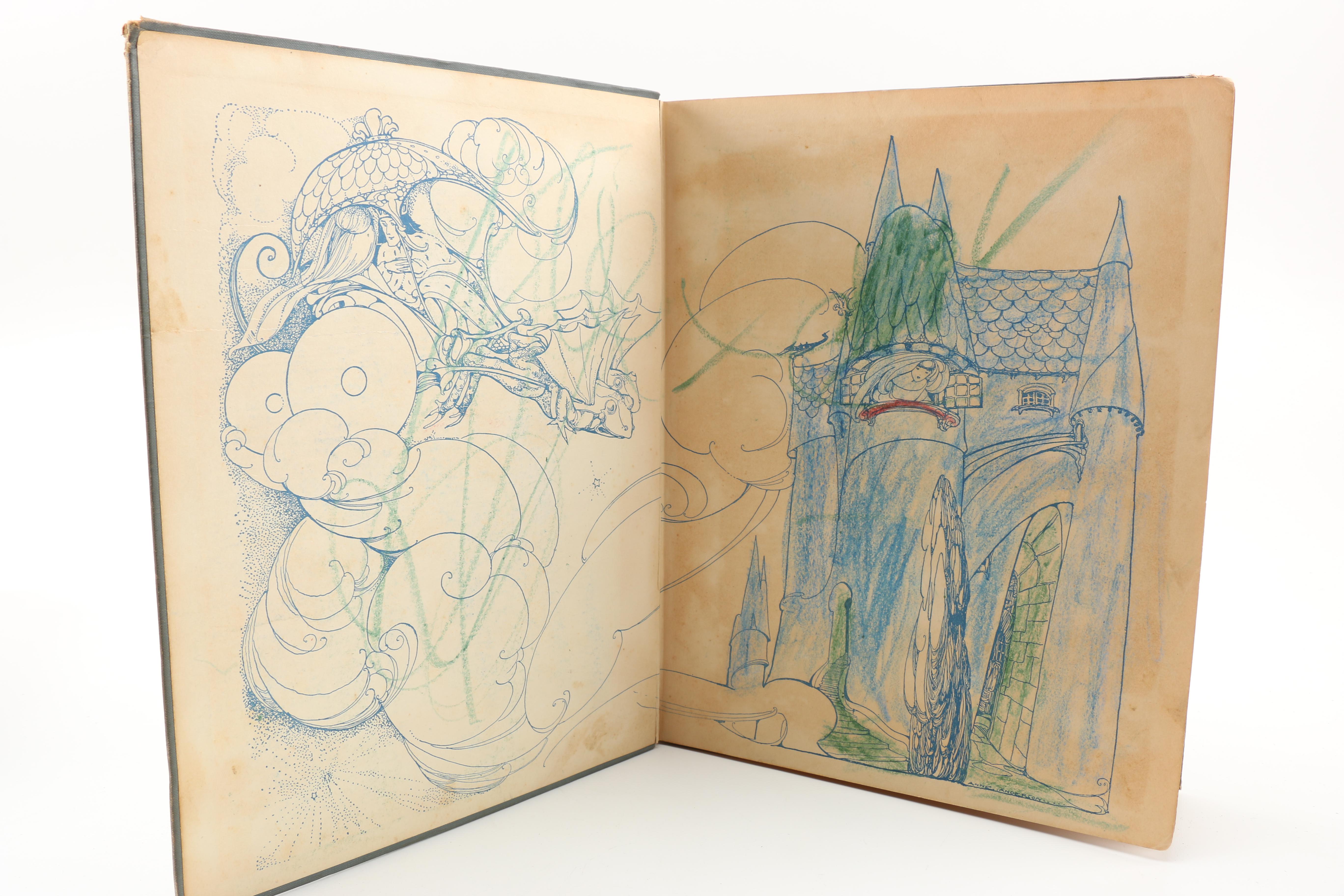 1926 "The Anne-Anderson Fairy-Tale Book" Children's Storybook