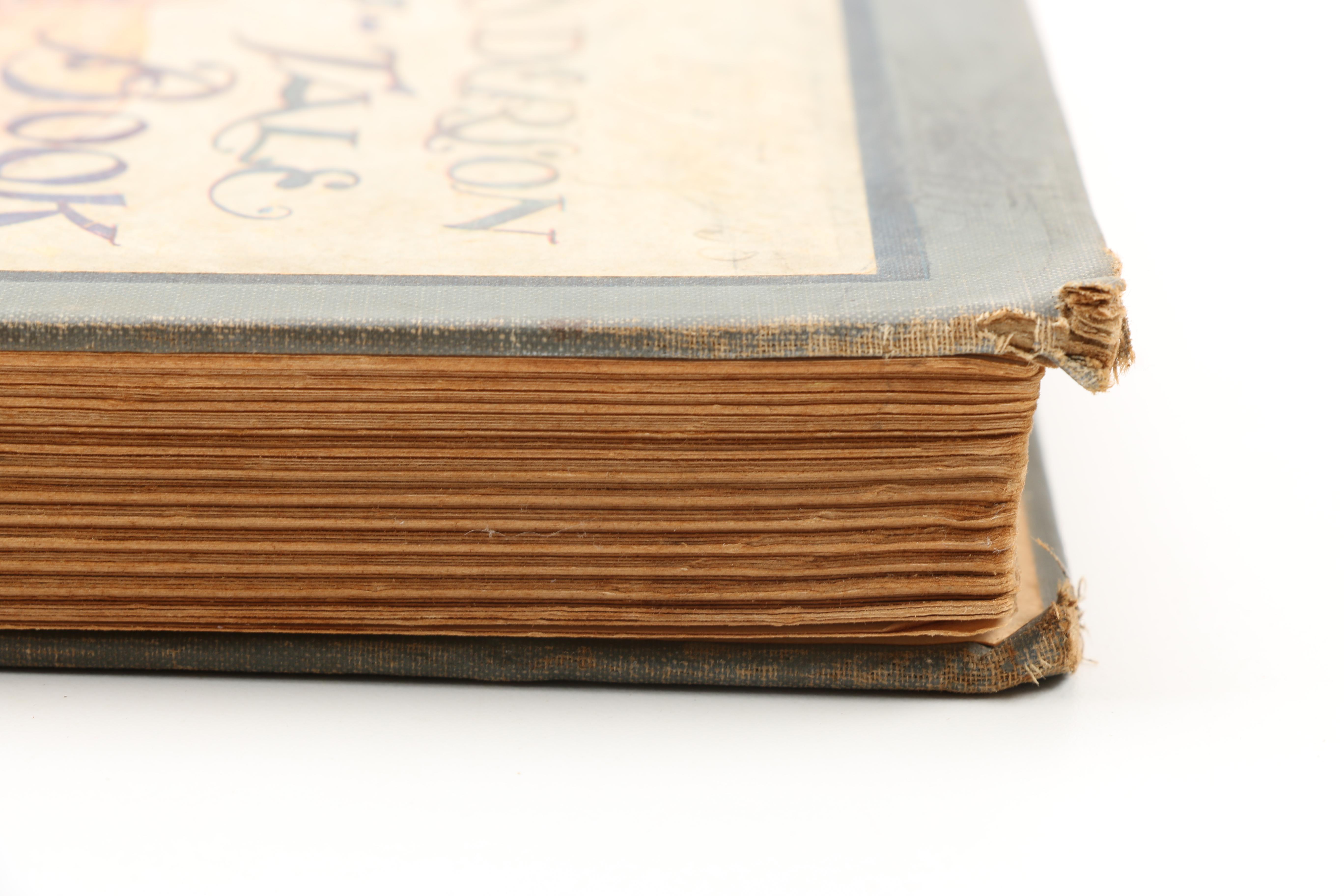 1926 "The Anne-Anderson Fairy-Tale Book" Children's Storybook