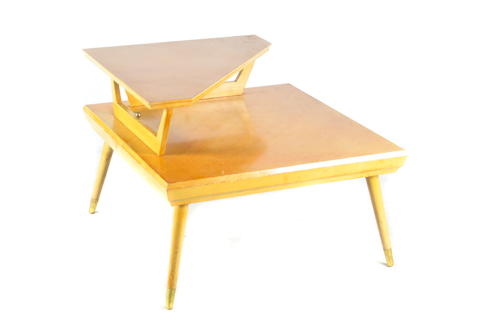 Mid Century Modern Corner Table