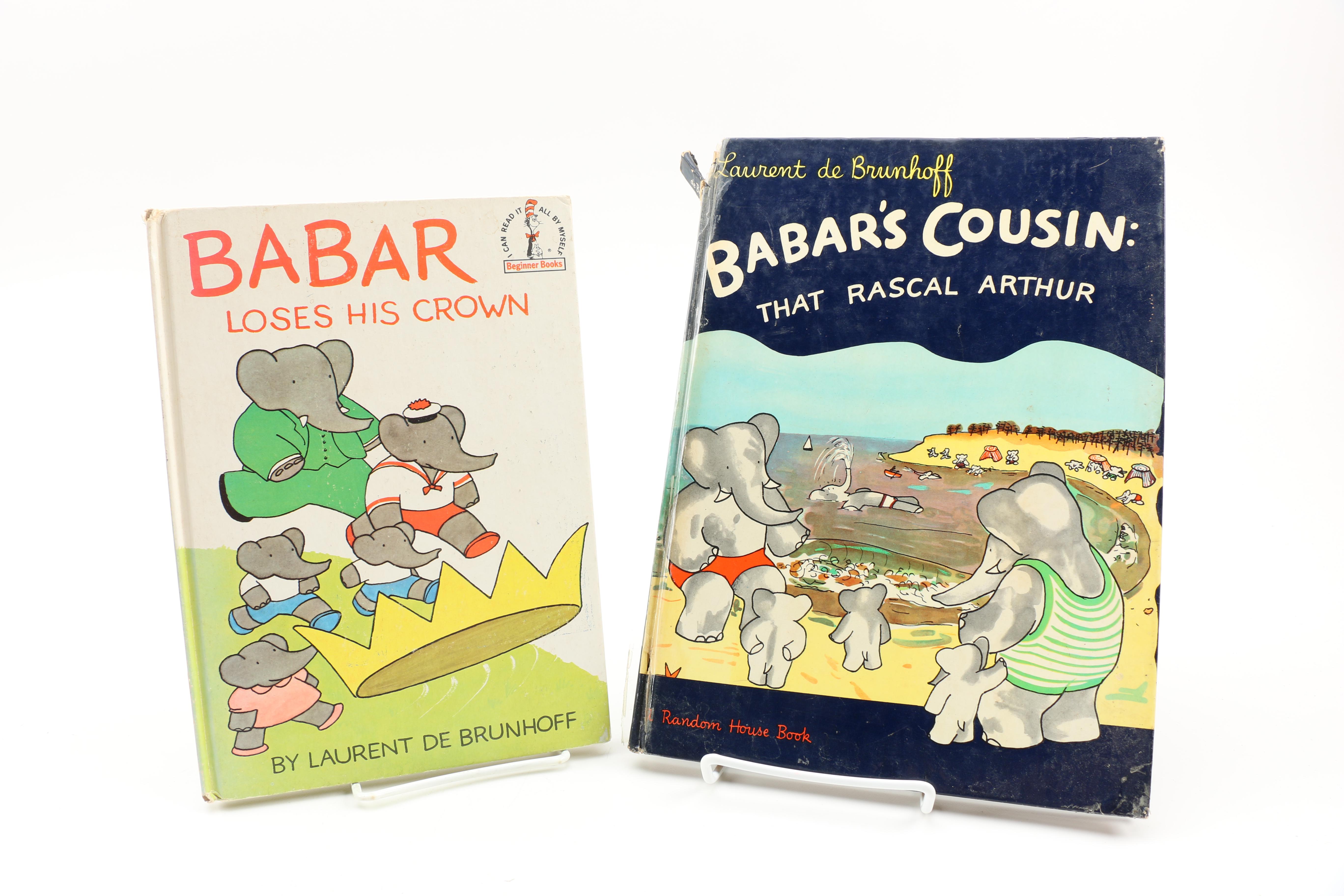 Vintage "Babar the Elephant" Children's Books