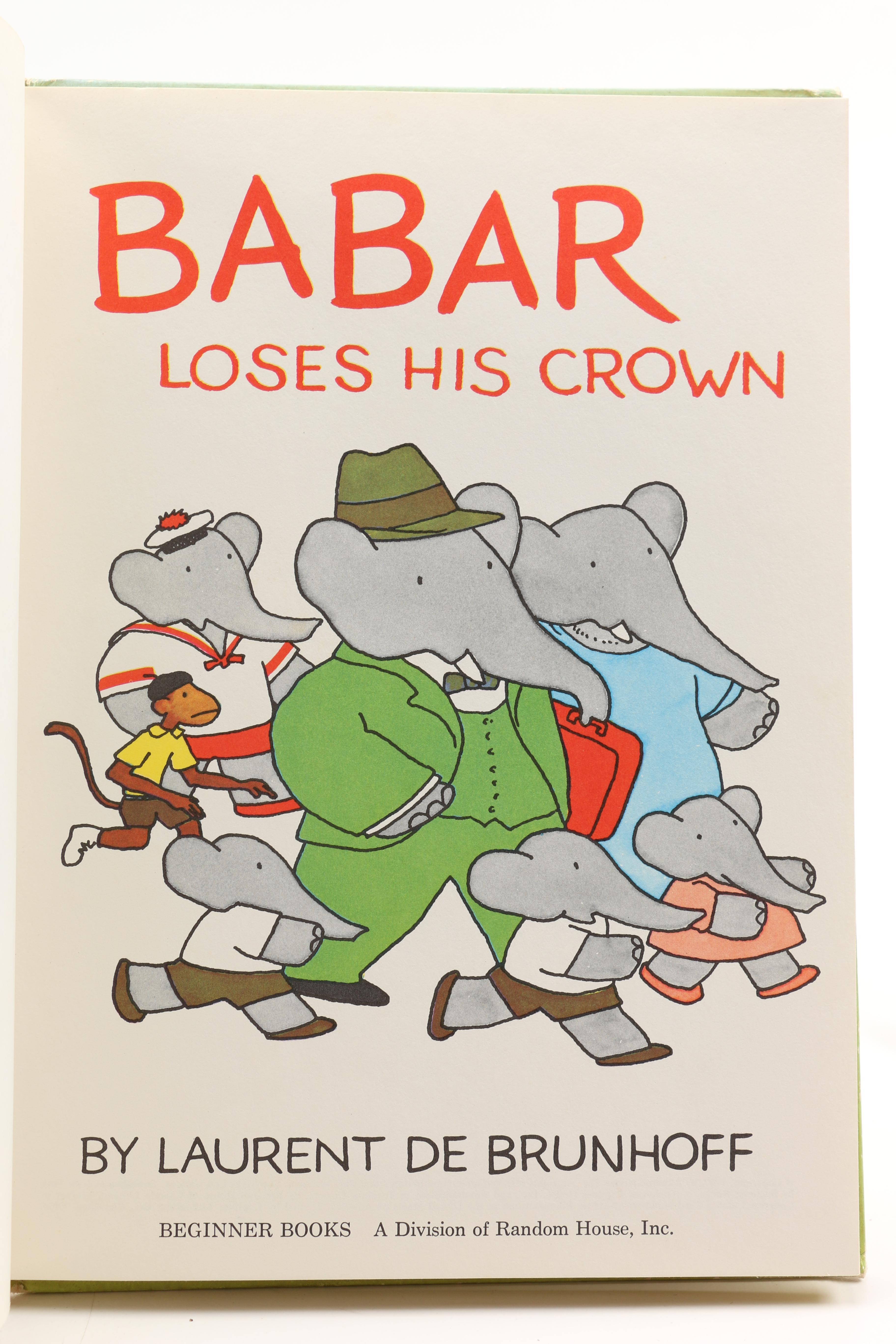 Vintage "Babar the Elephant" Children's Books