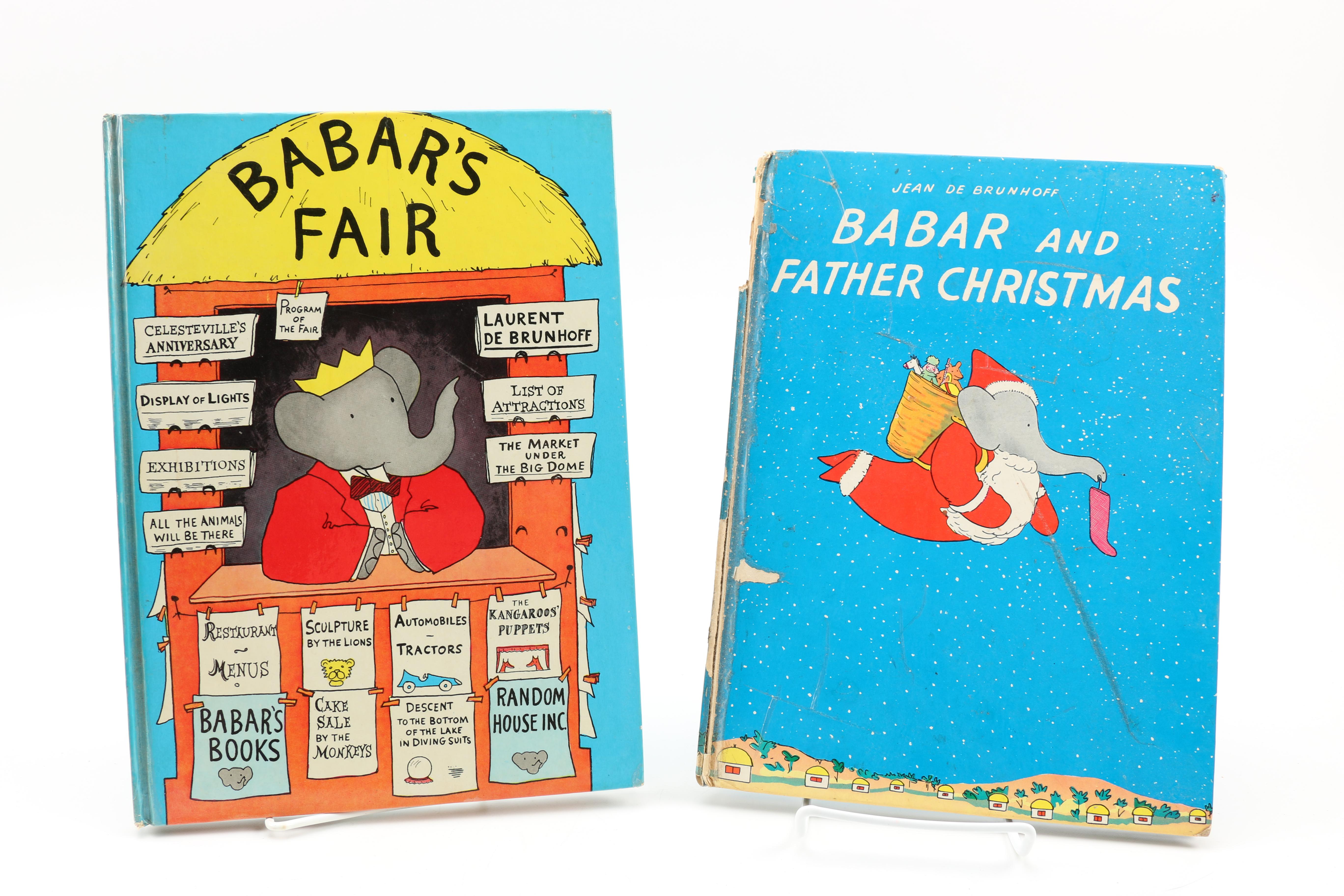 Vintage "Babar the Elephant" Children's Books