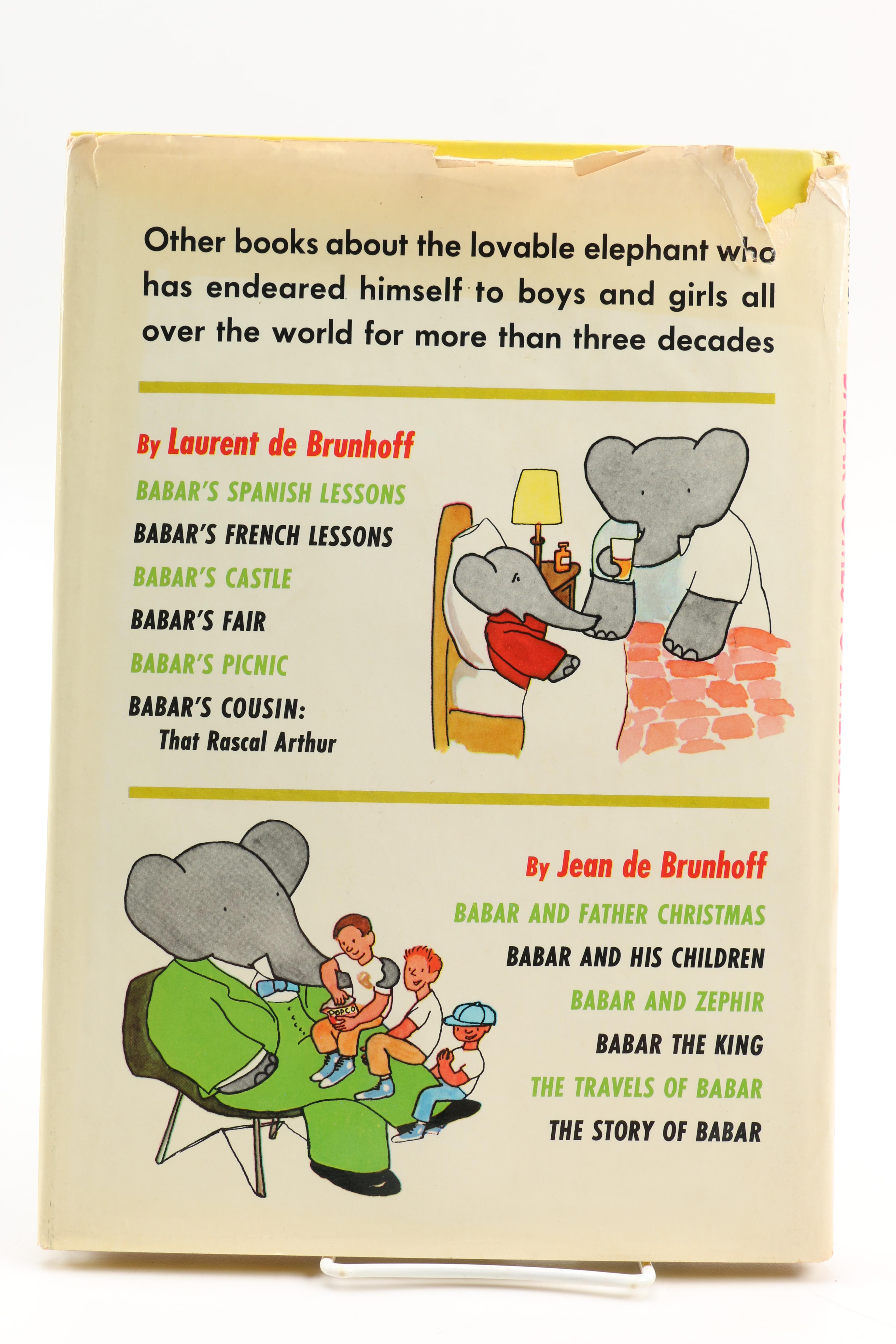 Vintage "Babar the Elephant" Children's Books