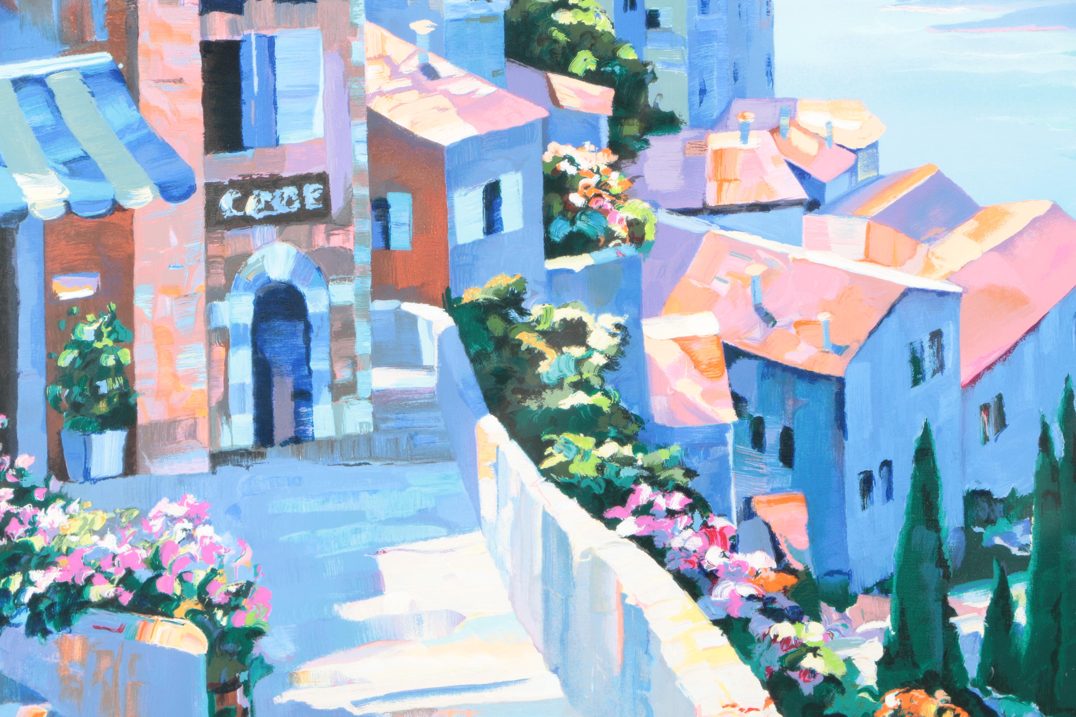 Howard Behrens Limited Edition Serigraph on Paper "Provence"