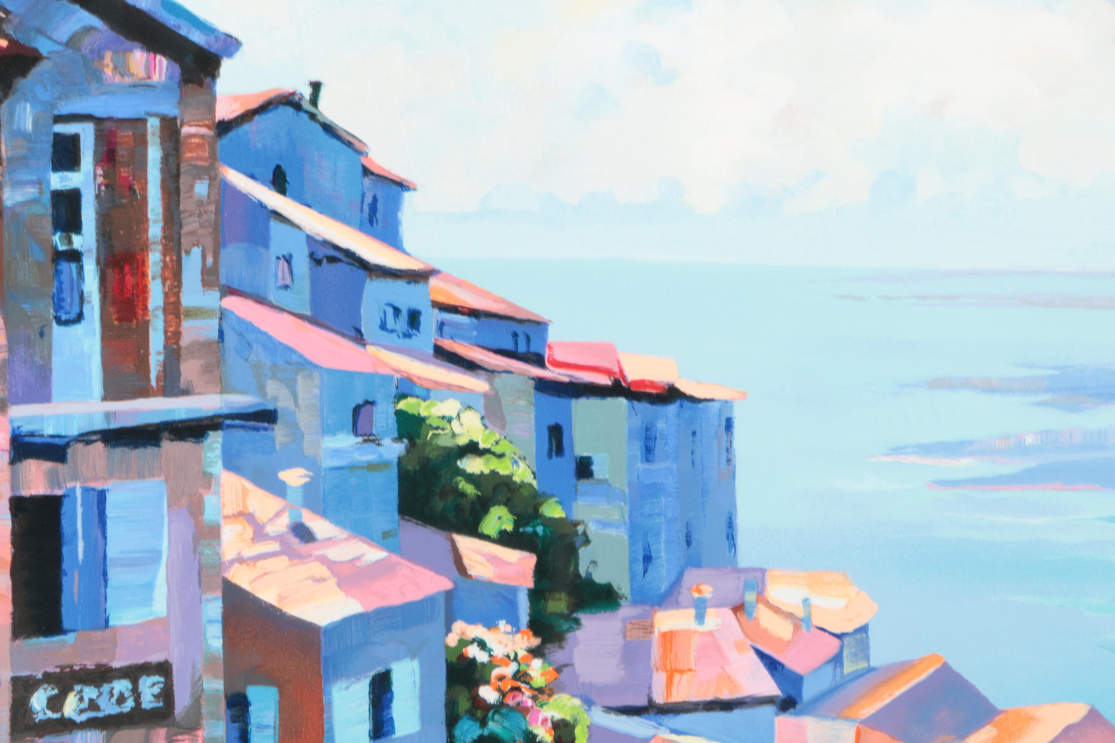 Howard Behrens Limited Edition Serigraph on Paper "Provence"