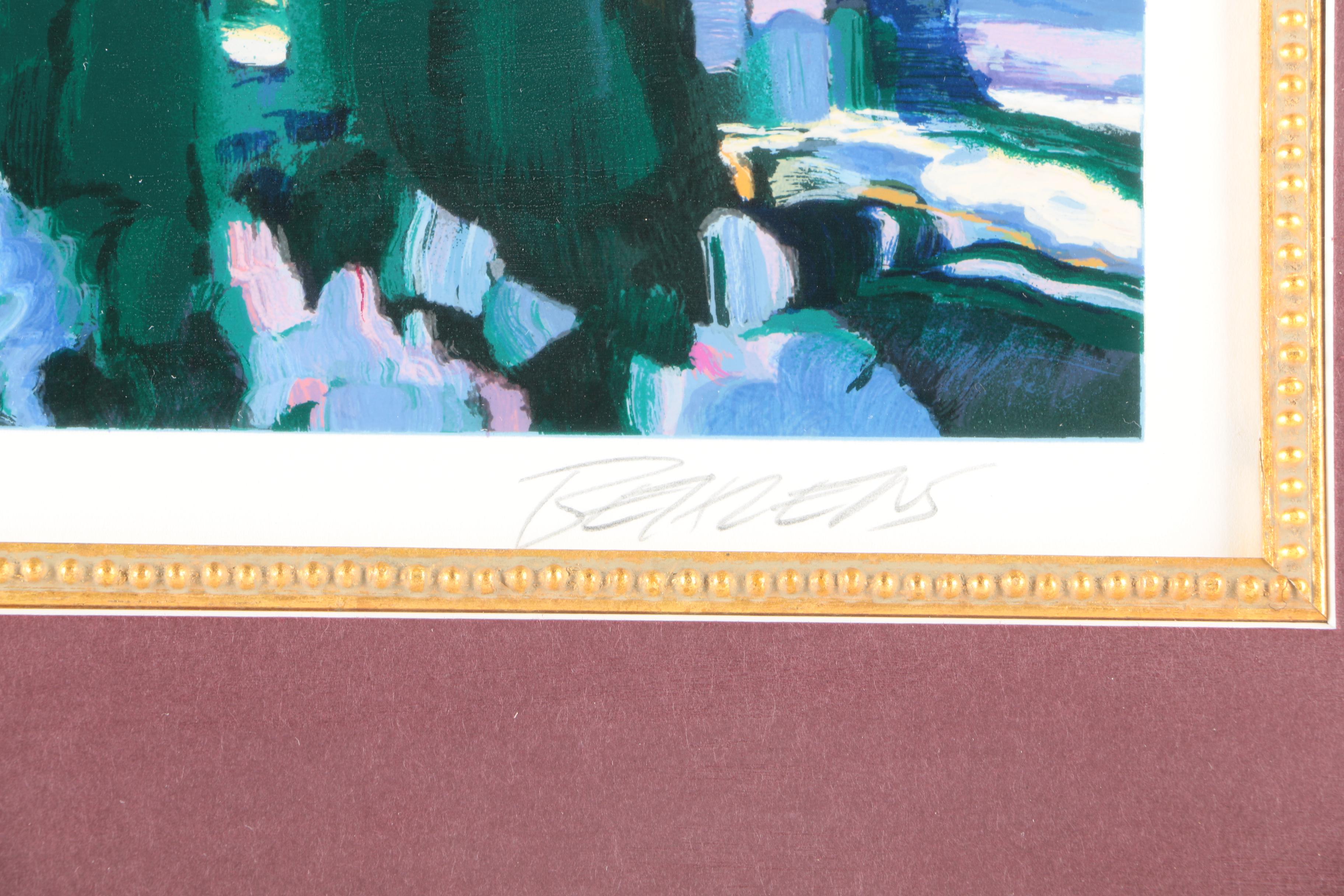 Howard Behrens Limited Edition Serigraph on Paper "Provence"