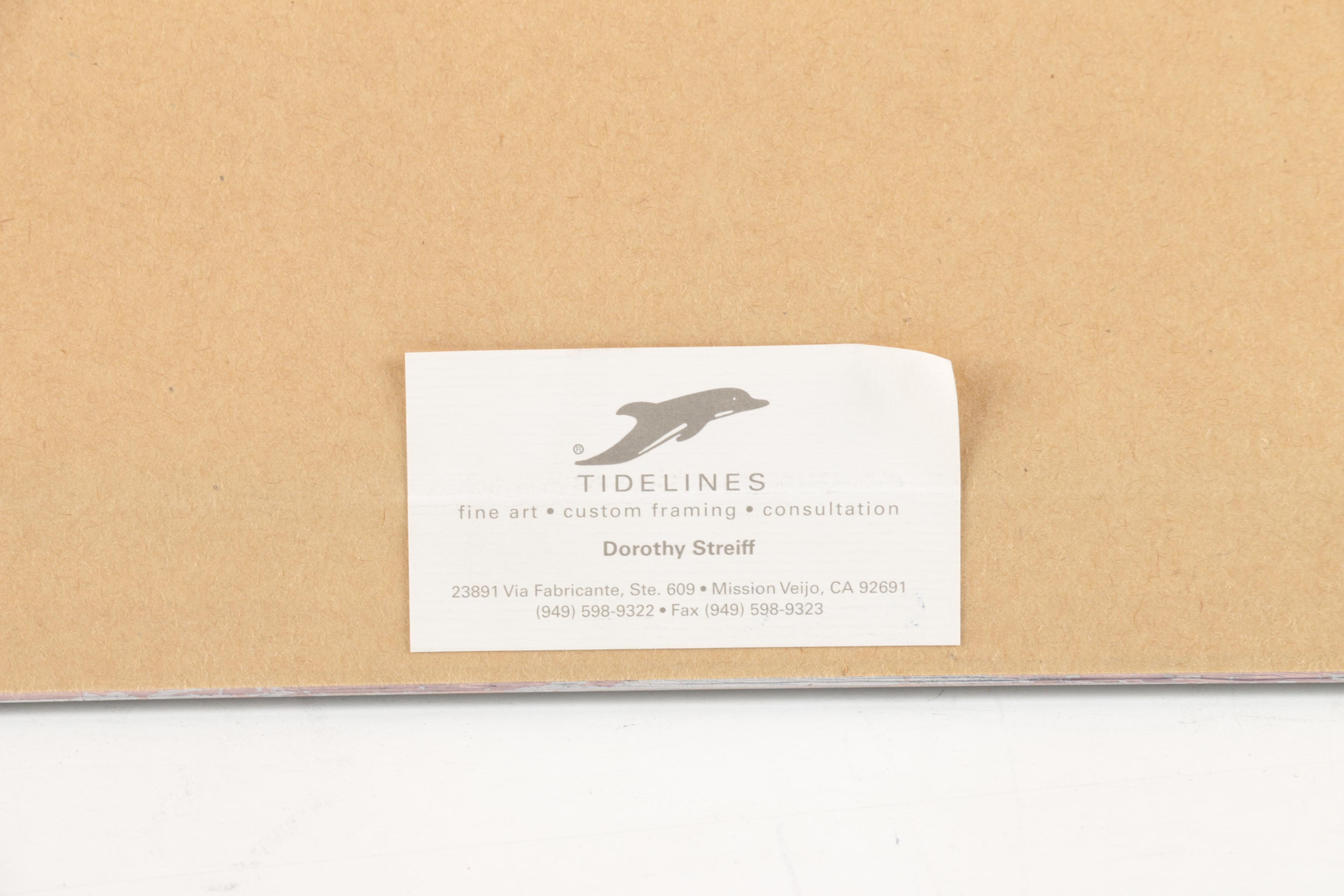 Offset Lithograph of Rosemary MacBird of The Beatles