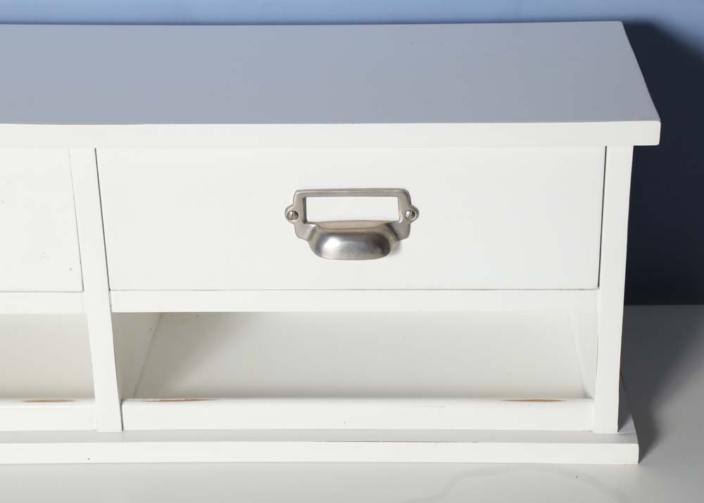 White Writing Desk with Hutch by Pottery Barn