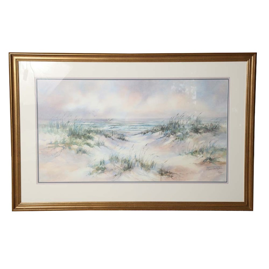 Margaret Hall Hoybach Signed Limited Edition Offset Lithograph